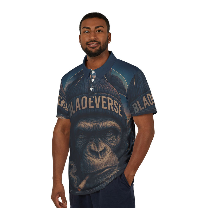 Pot/Weed Monkey Polo Shirt