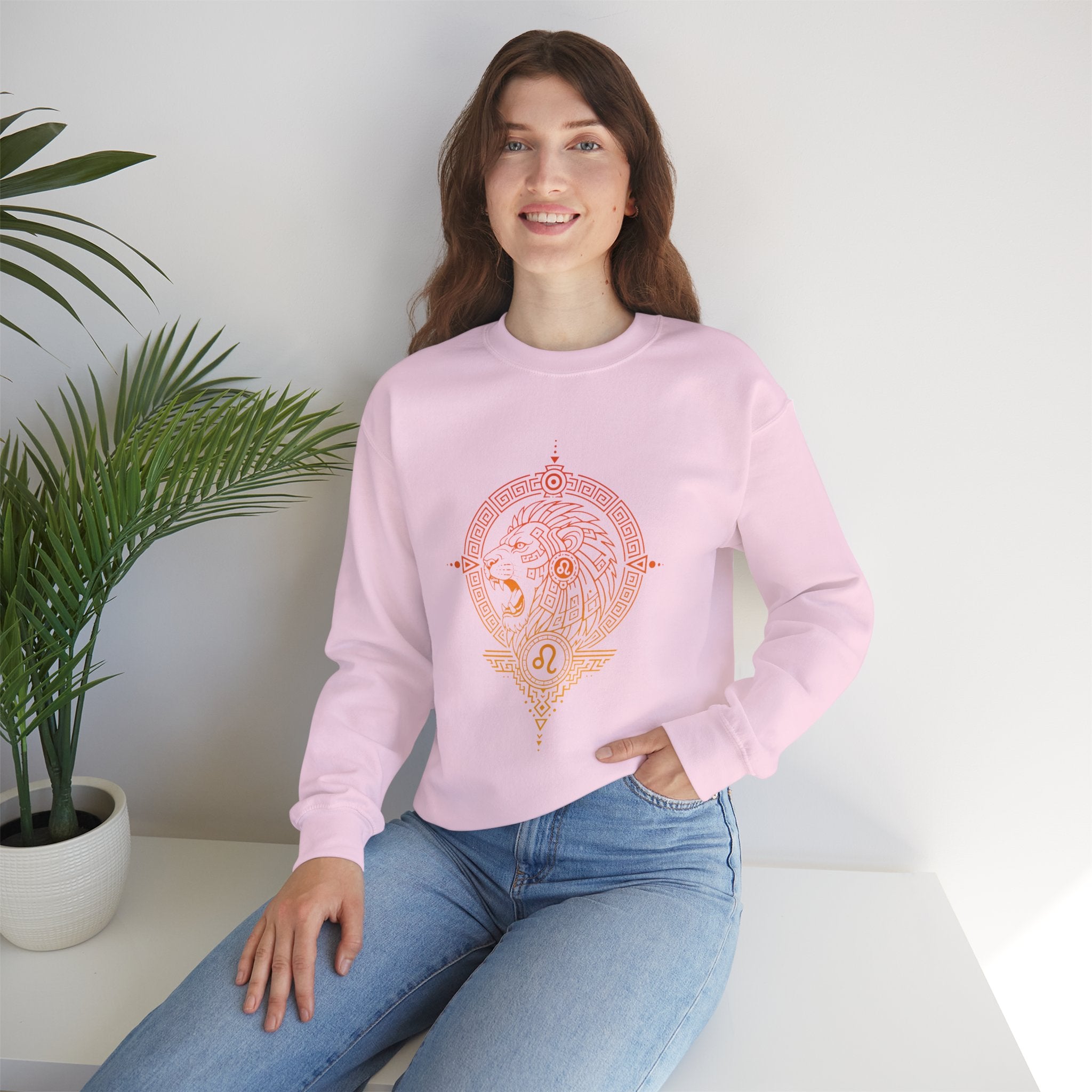 Leo Lion Zodiac Unisex Sweater