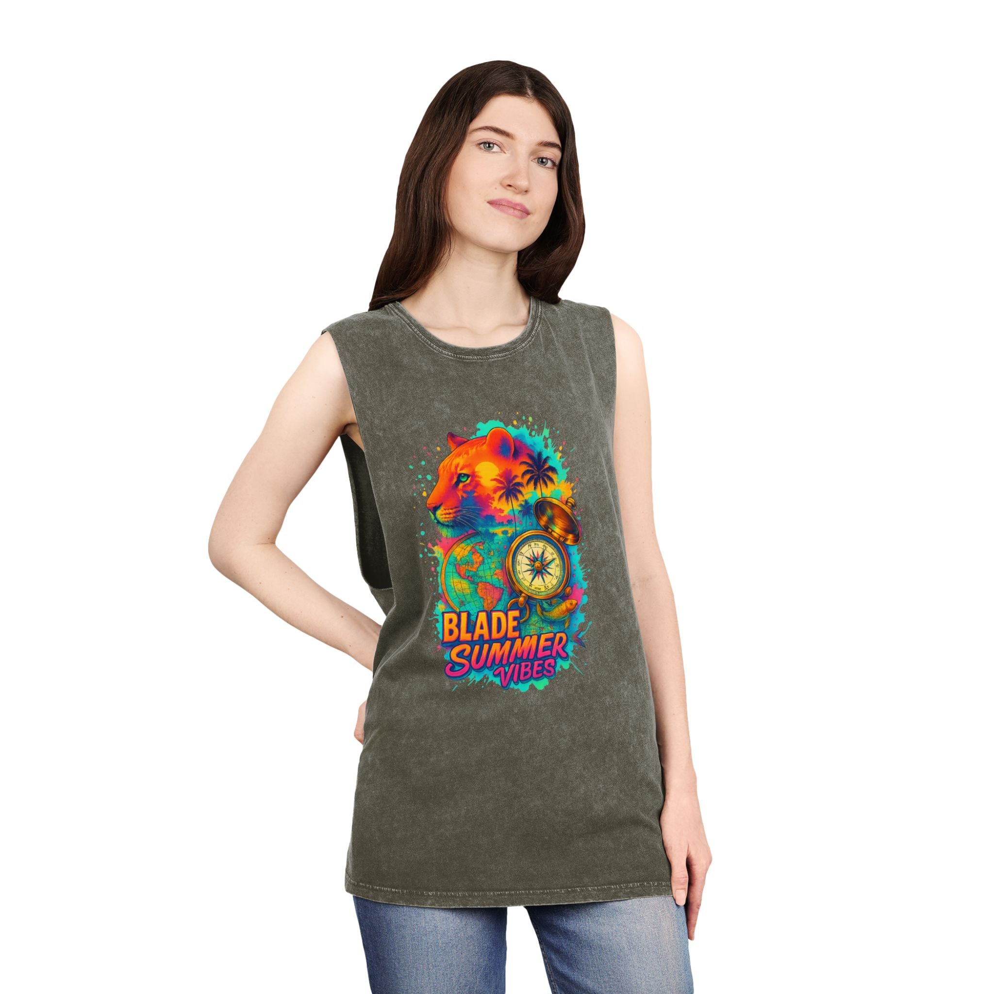 Primal Palms Lion Tank Top