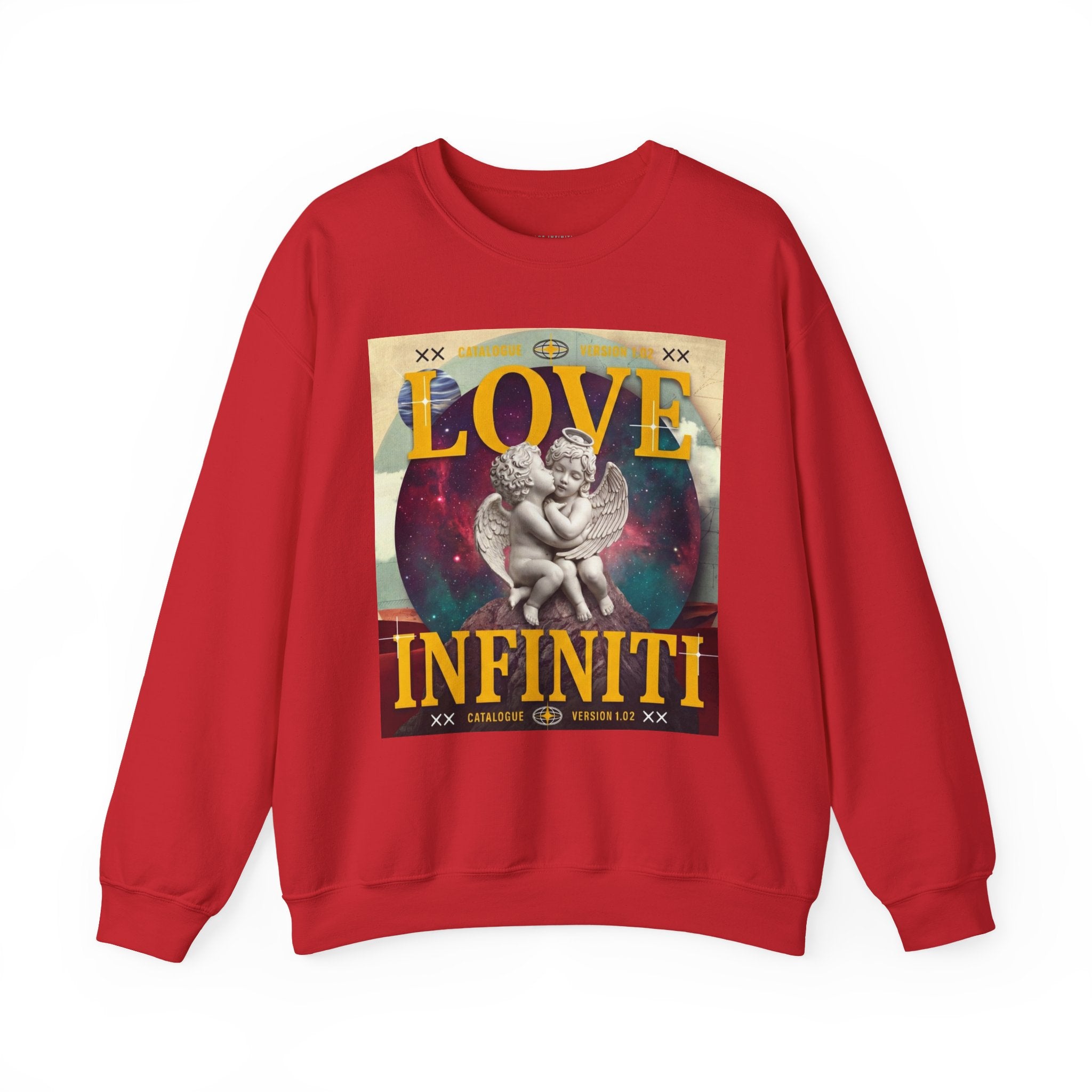 Celestial Love, Infiniti Unisex Crewneck Sweater