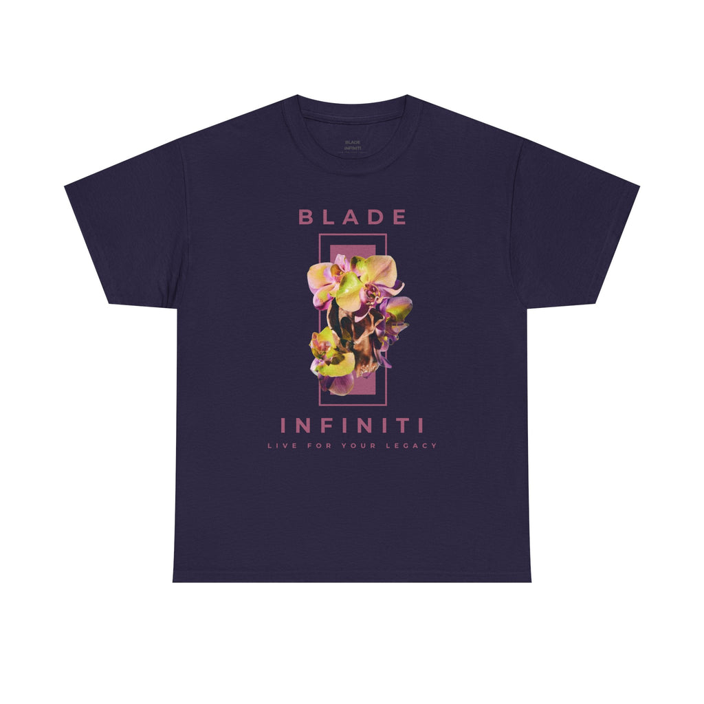 Essence of Infiniti Acai Mid/Purple Floral T-Shirt