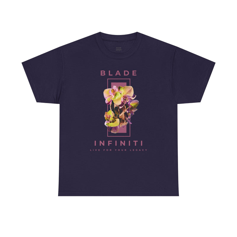 Essence of Infiniti Acai Mid/Purple Floral T-Shirt