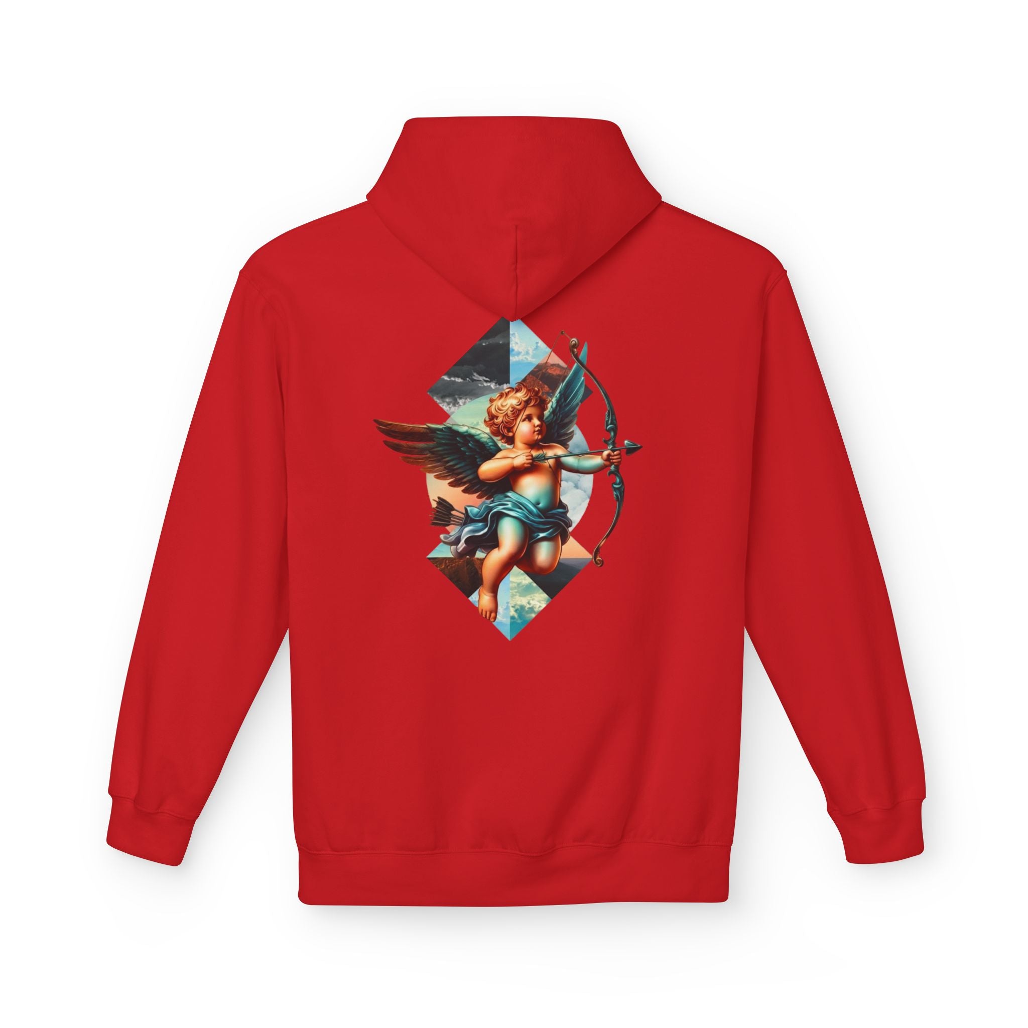 Cupid's Bow Blue + Arrow - Love, Infiniti Hoodie