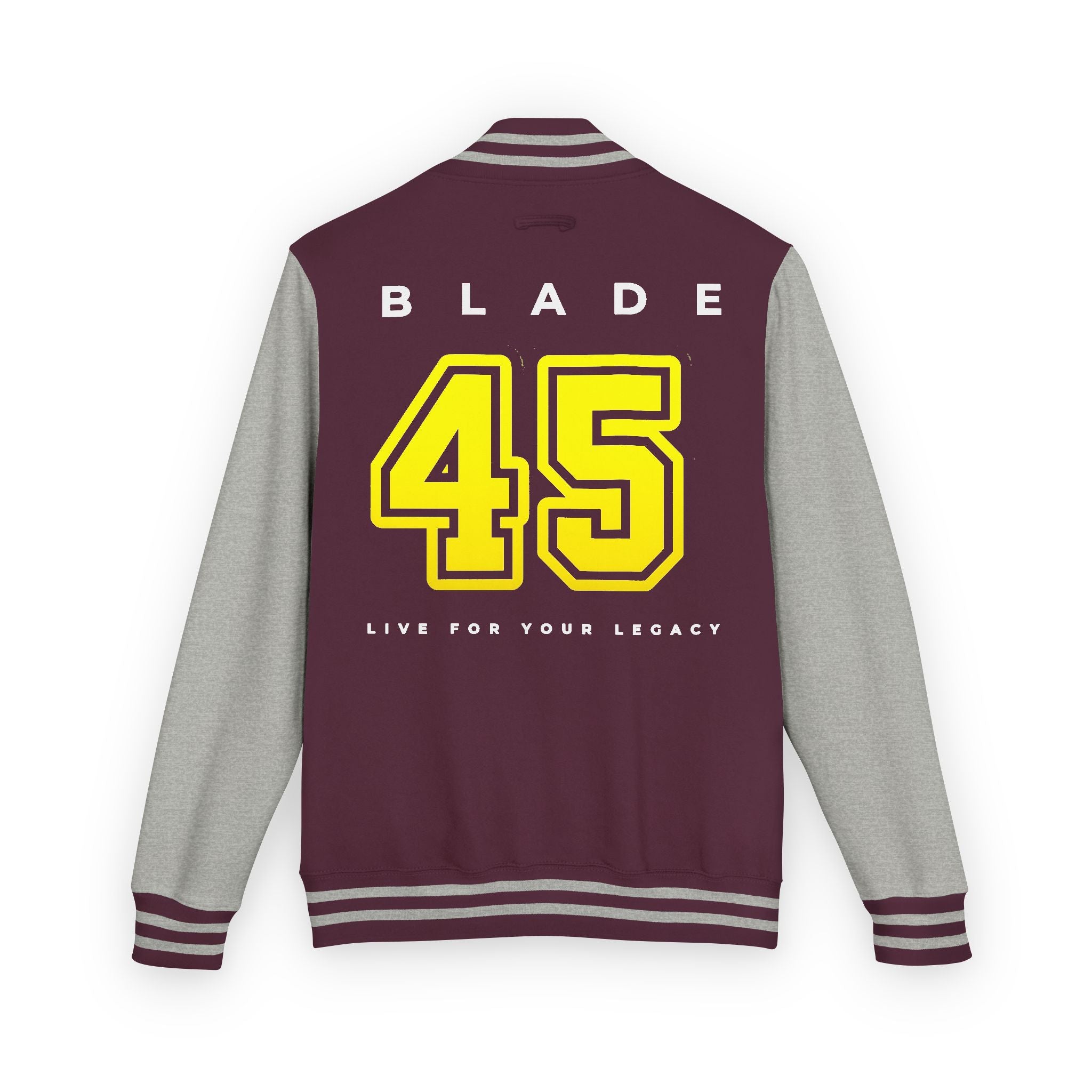 Blade 45 Golden Yellow/White Letterman Jacket