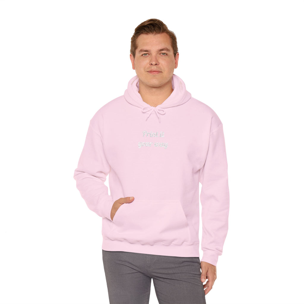 Custom Embroidered Unisex Hoodie – Ethically Sourced Cotton Blend