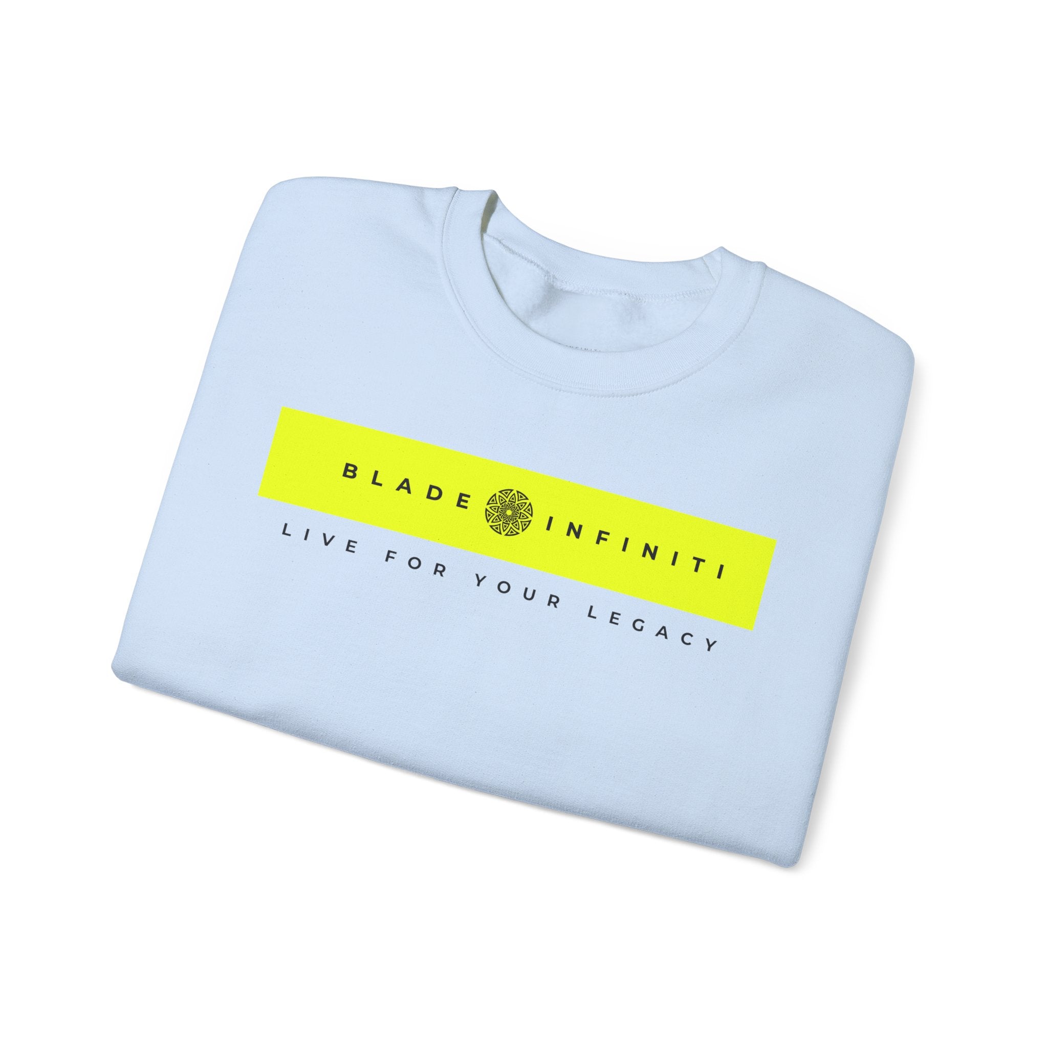 Ethereal Logo V2 Minimalistic Unisex Crewneck Sweater