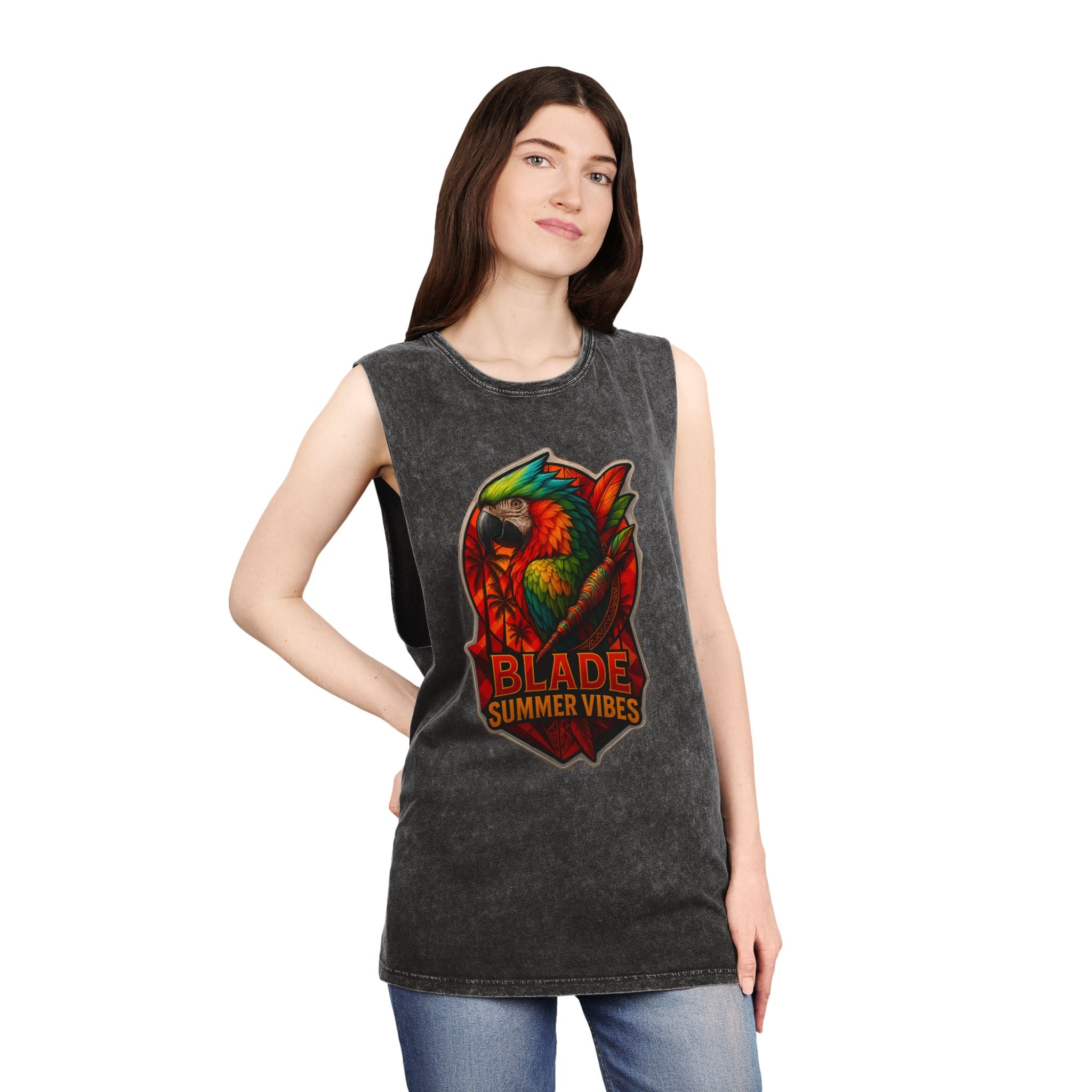 Aztec Parrot Tank Top