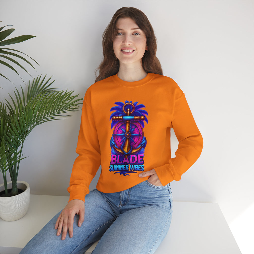 Anchor Compass Unisex Crewneck Sweater