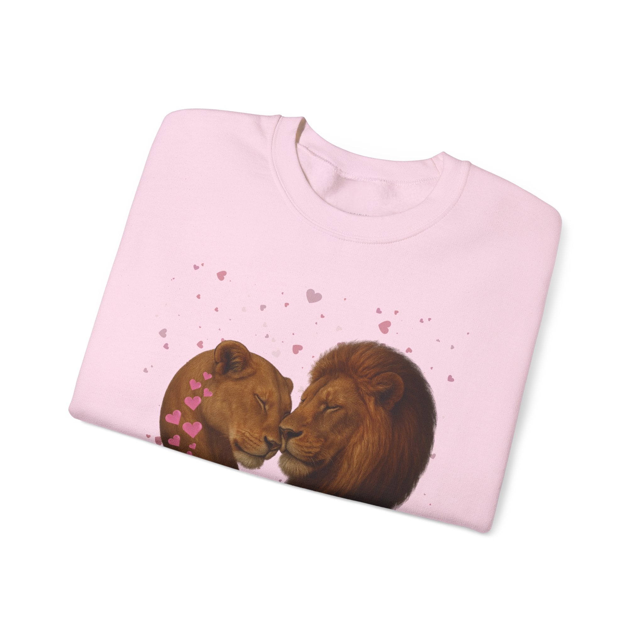 Lion Hearts - Love, Infiniti Unisex Crewneck Sweater