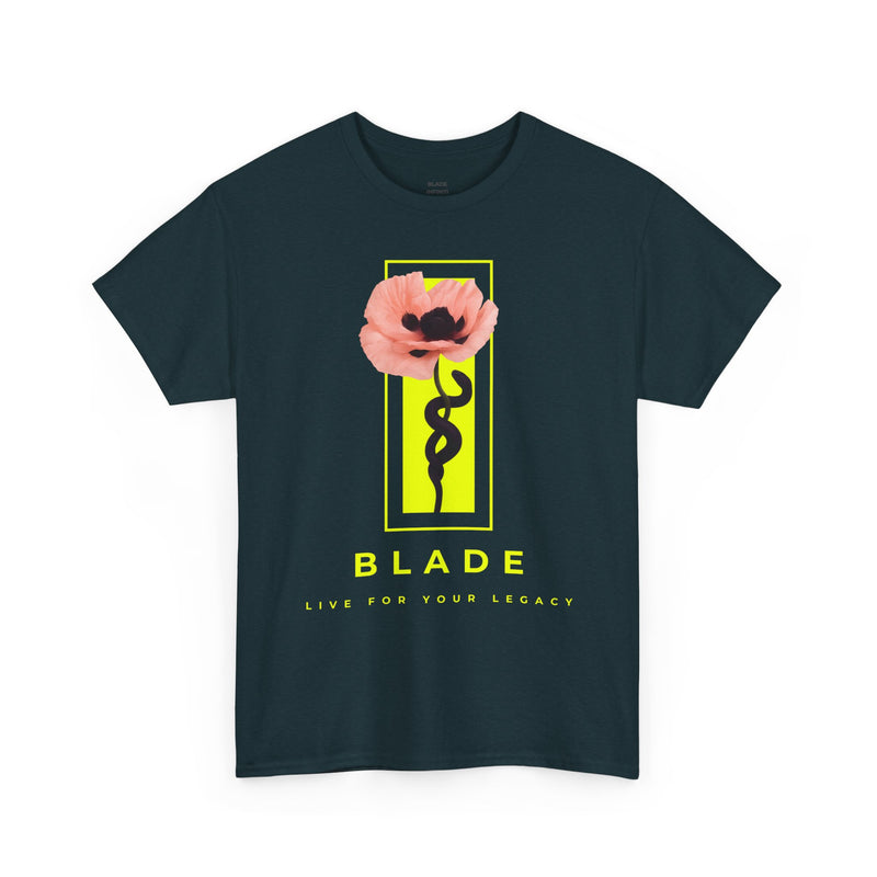 Venom Blossom Pink/Indigo/Neon Green Floral T-Shirt