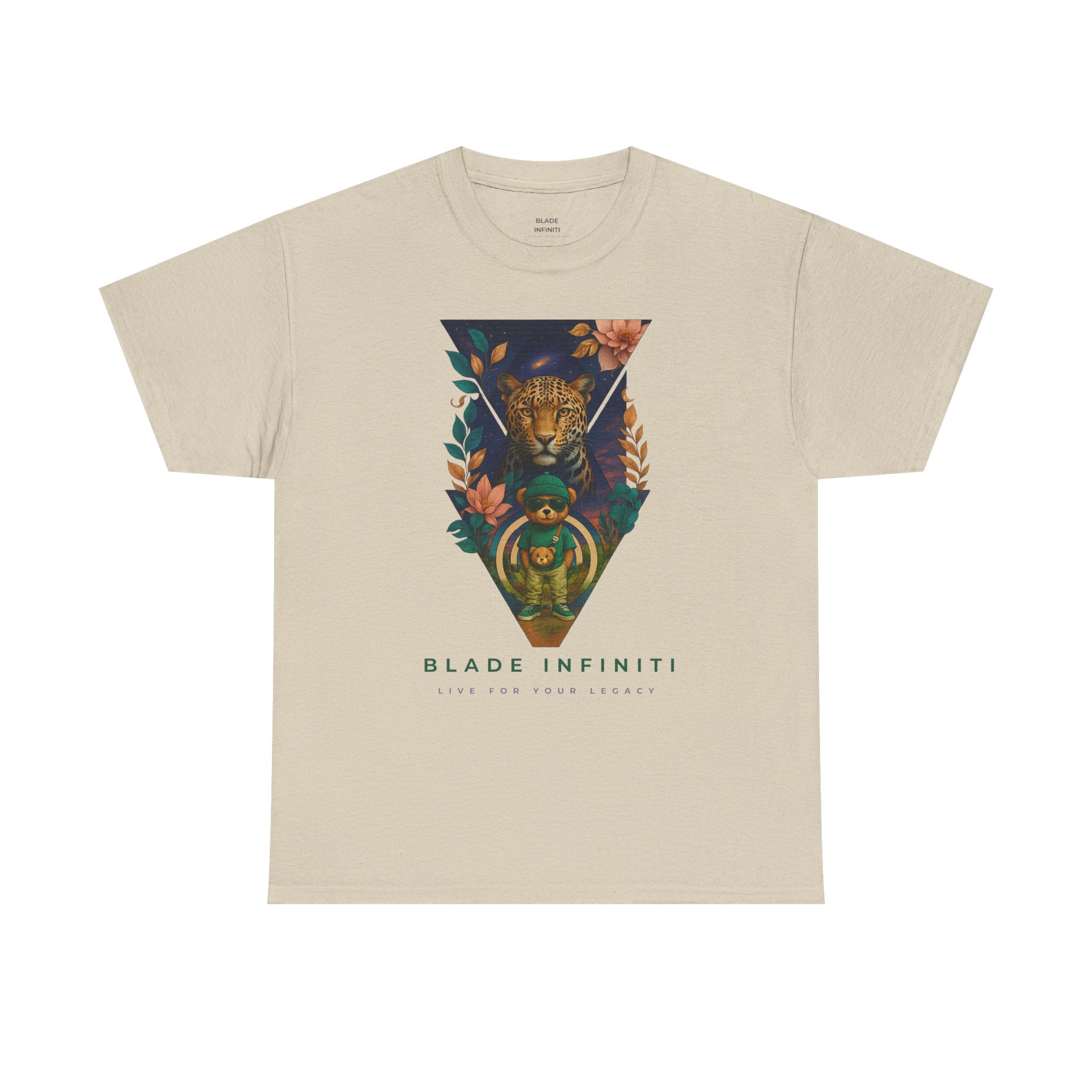 Bladeverse Galactic Jungle Leopard/Teddy Bear T-Shirt