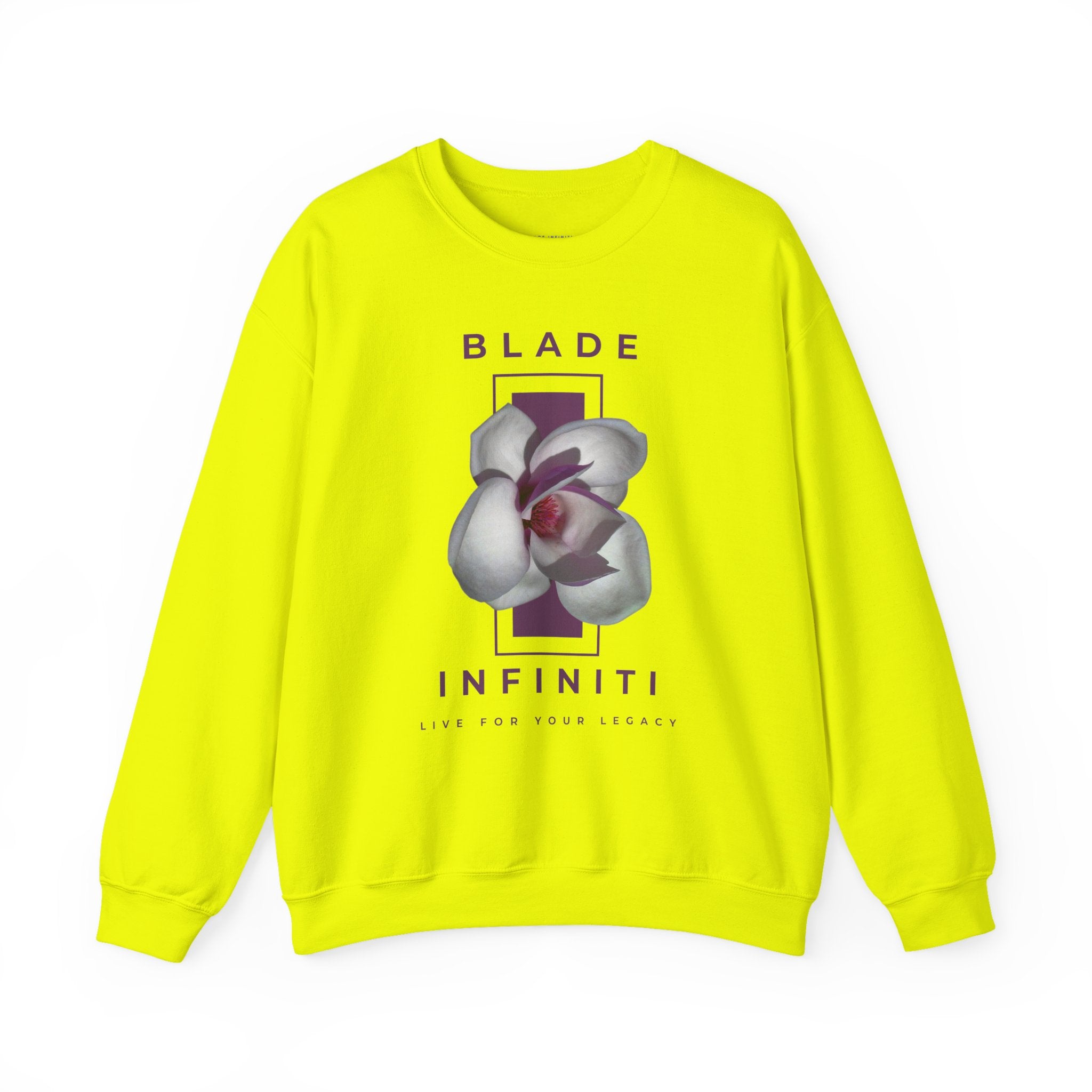 Essence of Infiniti Deep Acai Purple Unisex Crewneck Sweater