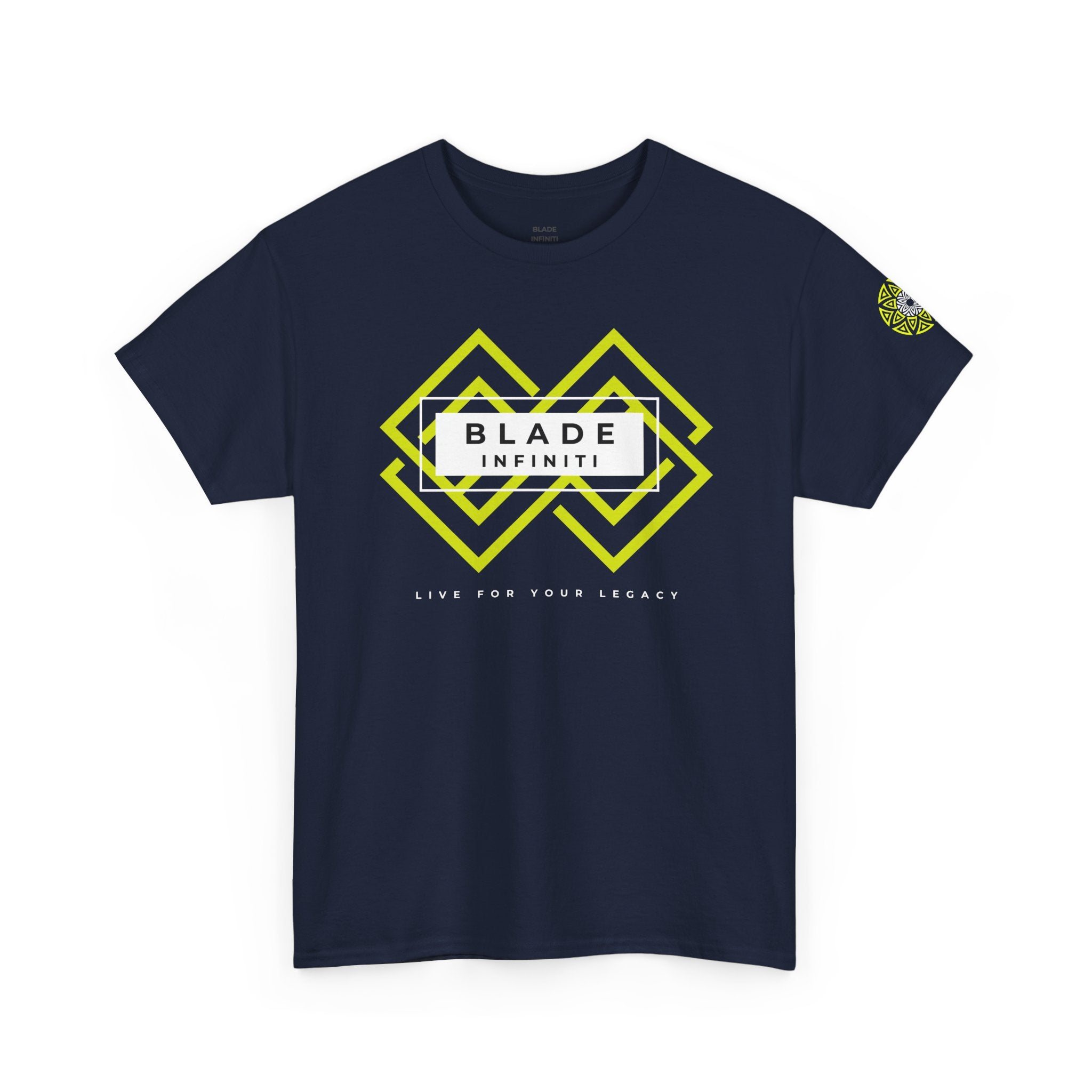 Geometric Odyssey Version 4 Neon Green T-Shirt