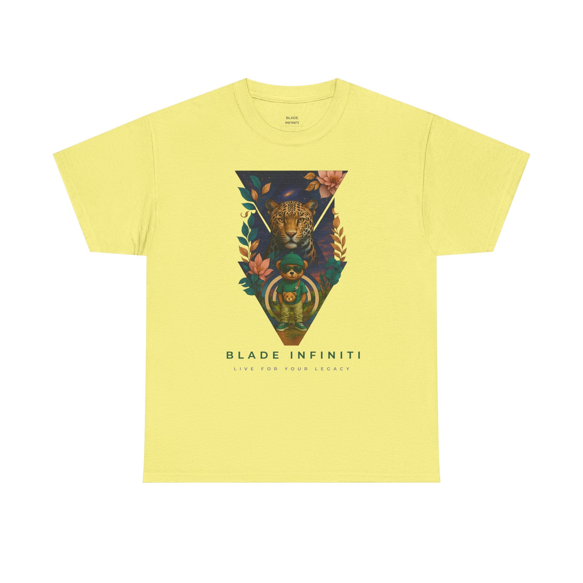 Bladeverse Galactic Jungle Leopard/Teddy Bear T-Shirt