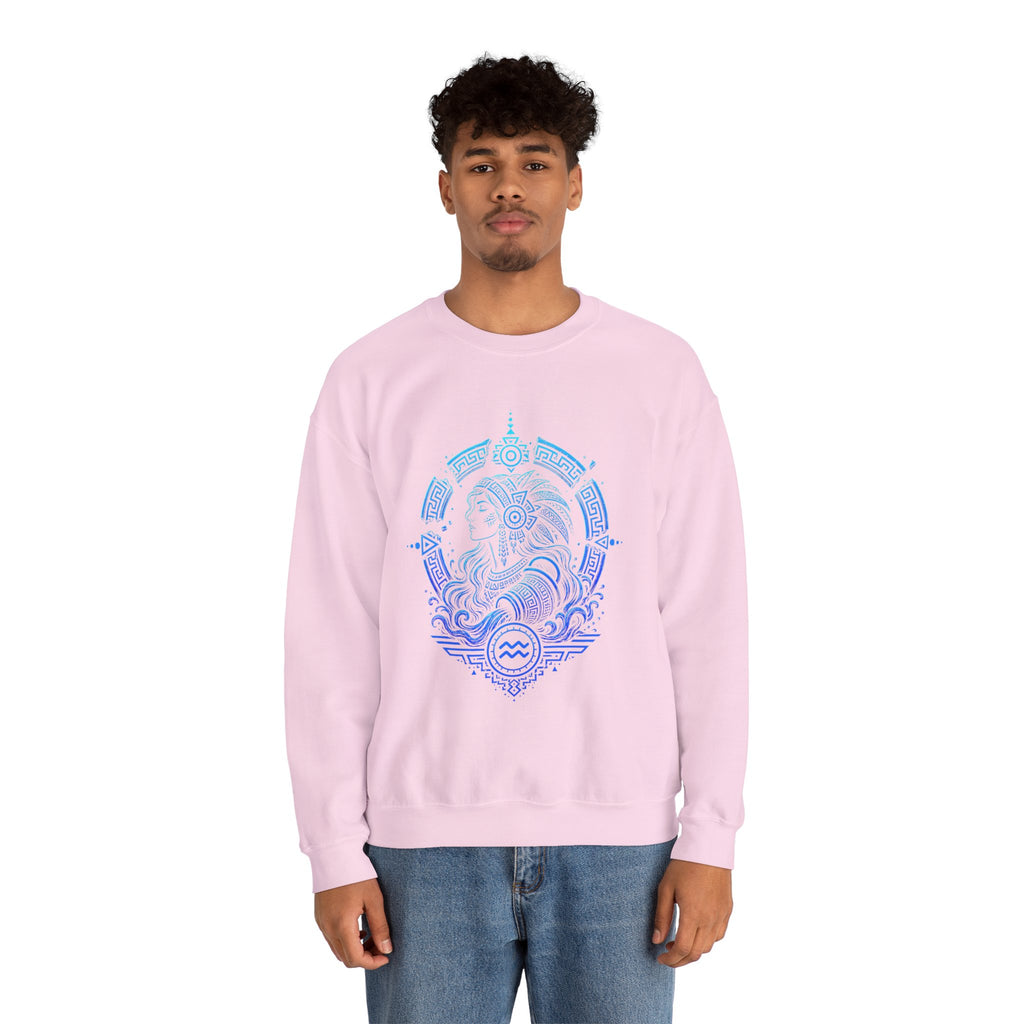 Aquarius Zodiac Version 2 Unisex Sweater