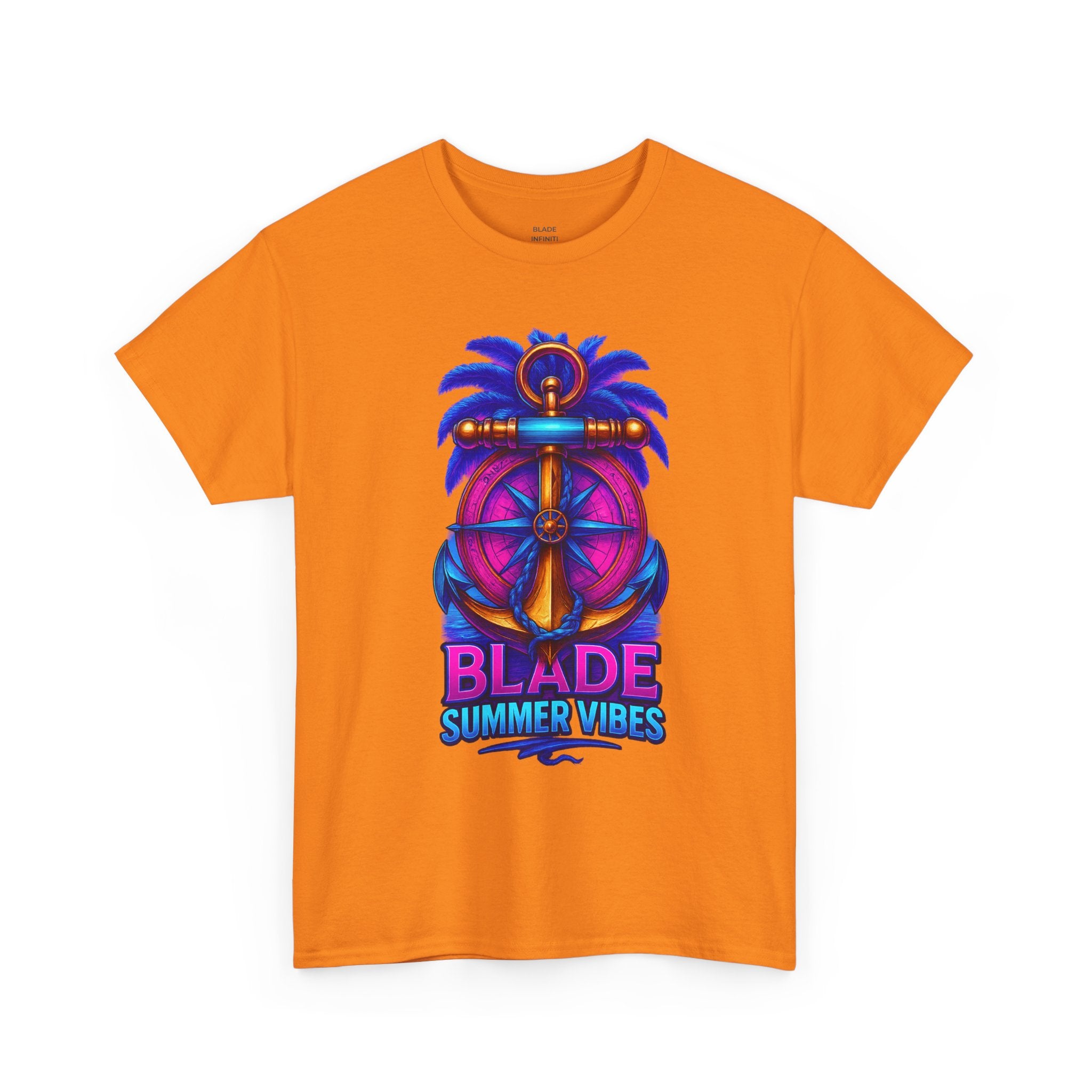 Anchor/Compass Multi Blue/Pink T-Shirt