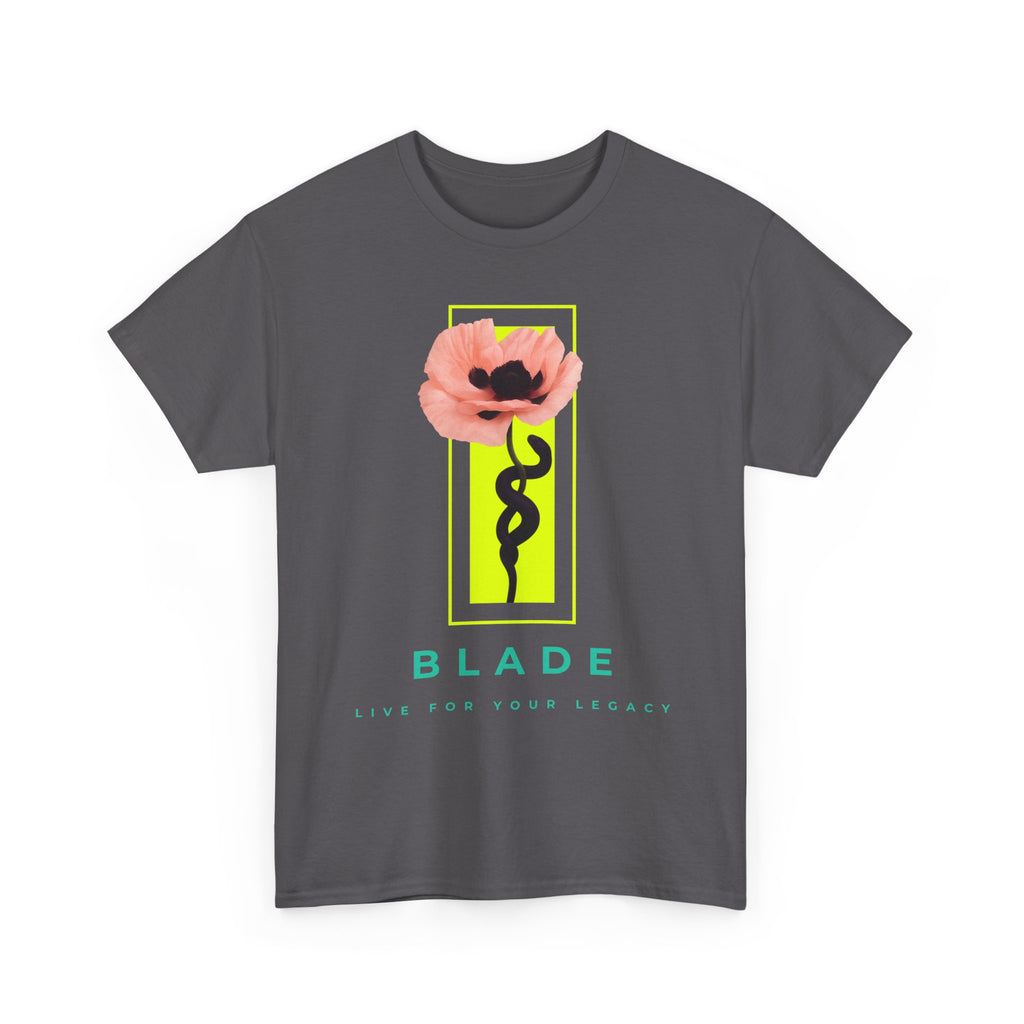 Venom Blossom Pink/Indigo/Neon Green Floral T-Shirt