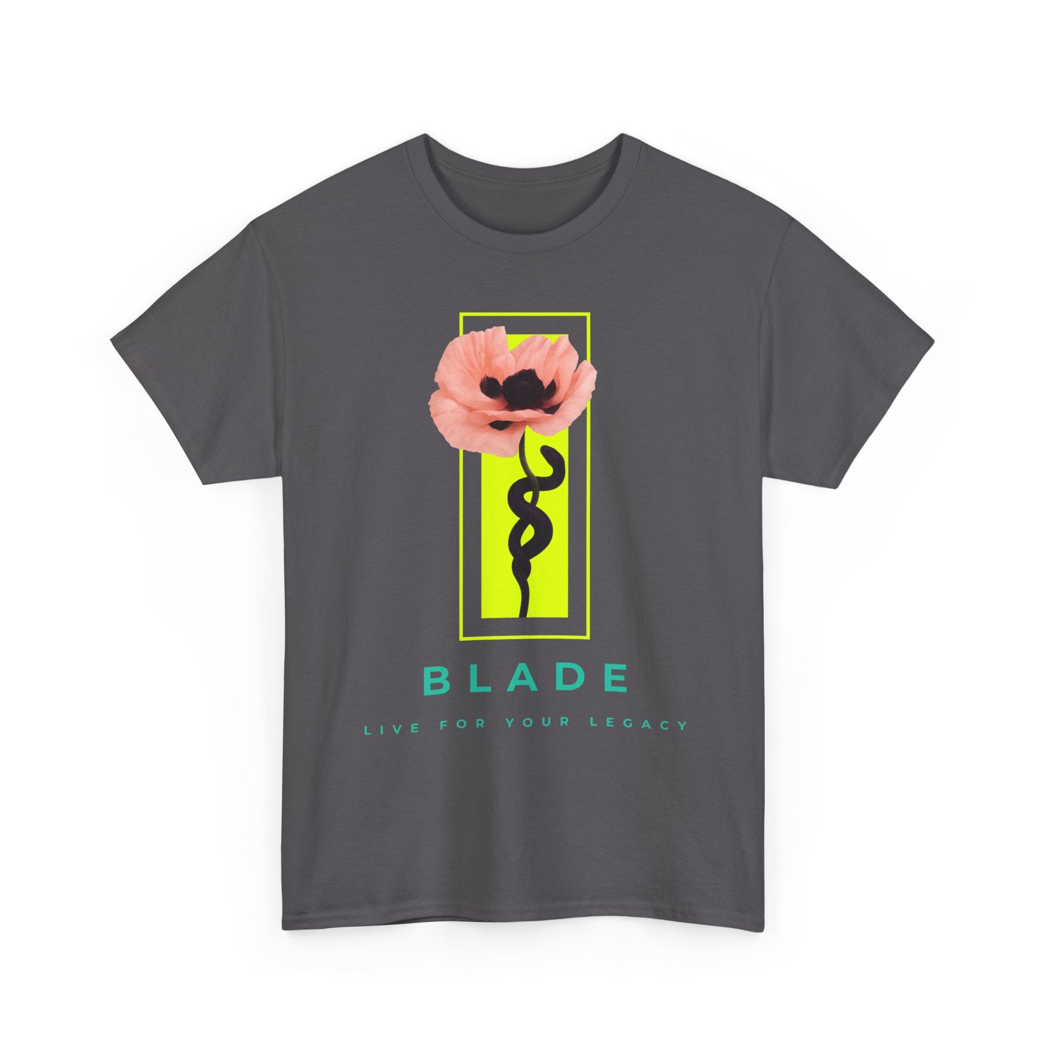 Venom Blossom Pink/Indigo/Neon Green Floral T-Shirt