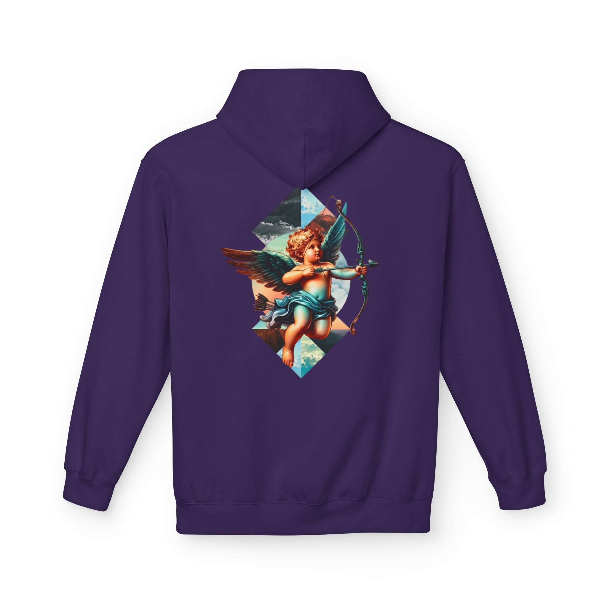 Cupid's Bow Blue + Arrow - Love, Infiniti Hoodie
