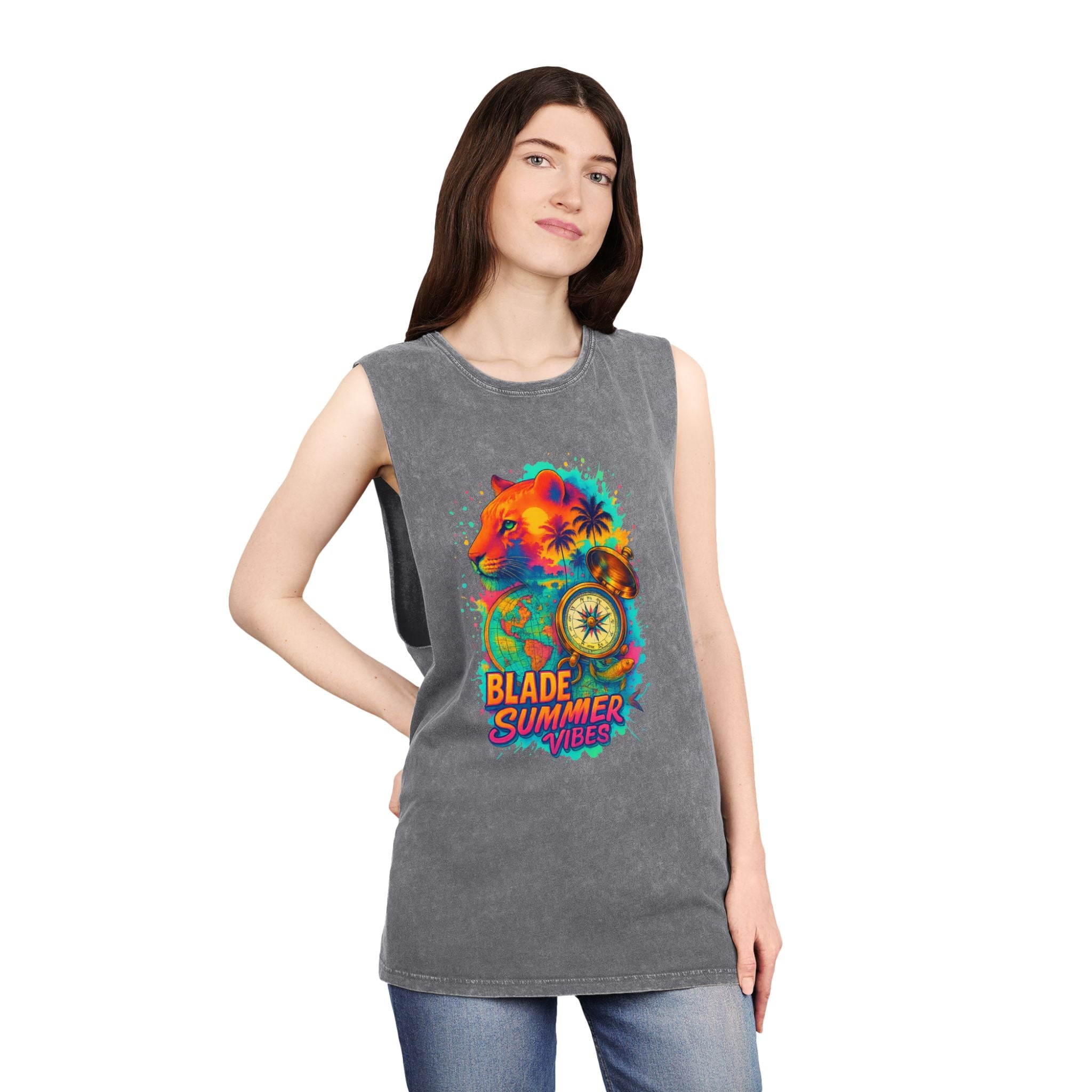 Primal Palms Lion Tank Top