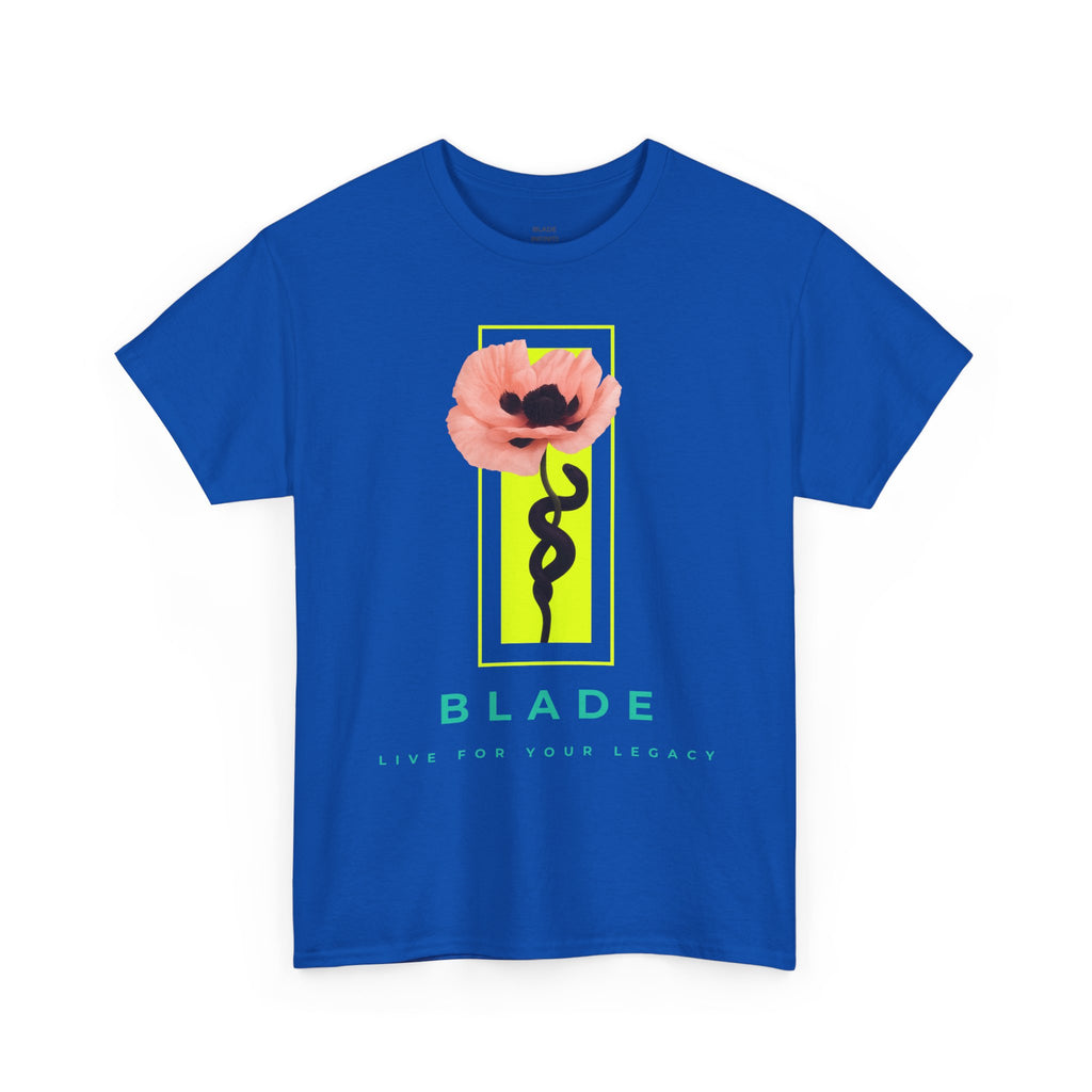 Venom Blossom Pink/Indigo/Neon Green Floral T-Shirt