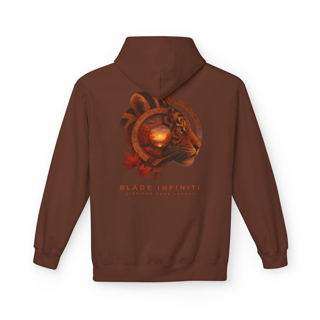 Safari Bloom Tiger Fall Hoodie V2