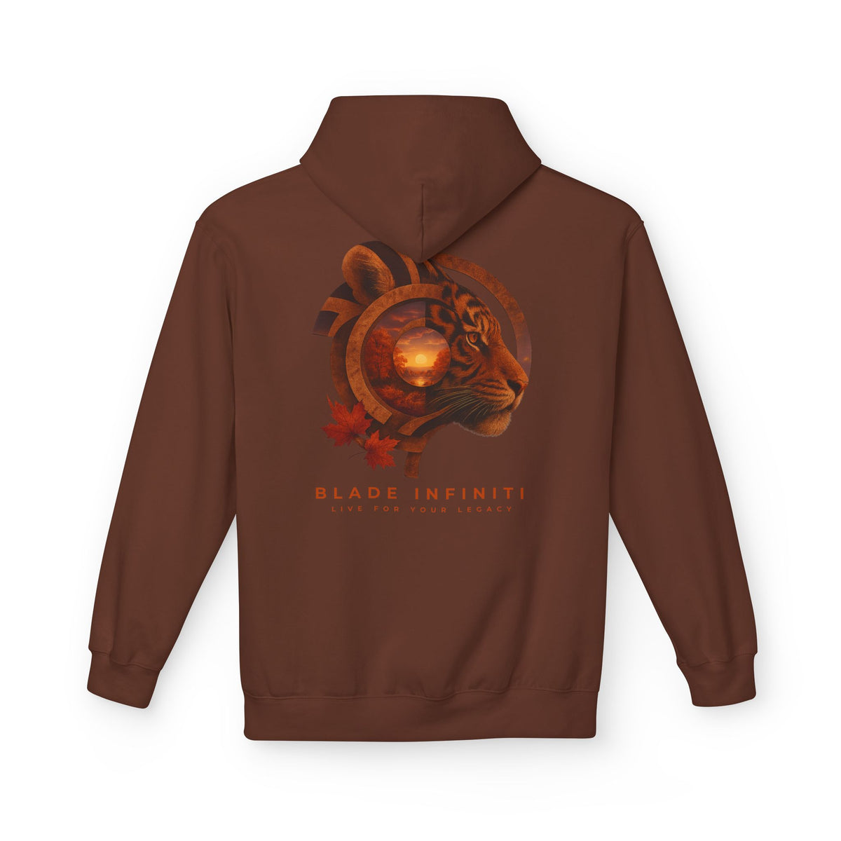 Safari Bloom Tiger Fall Hoodie V2