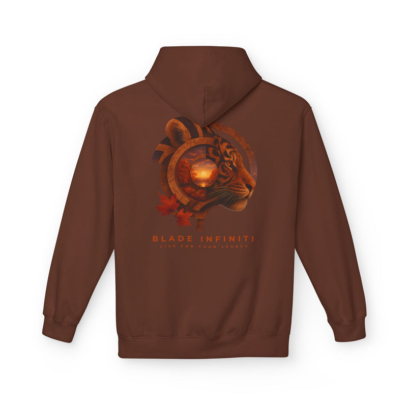 Safari Bloom Tiger Fall Hoodie V2