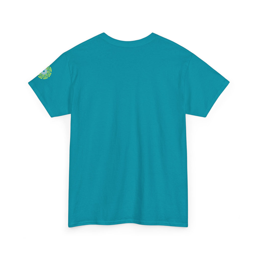 Geometric Odyssey Version 3 Neon Green T-Shirt