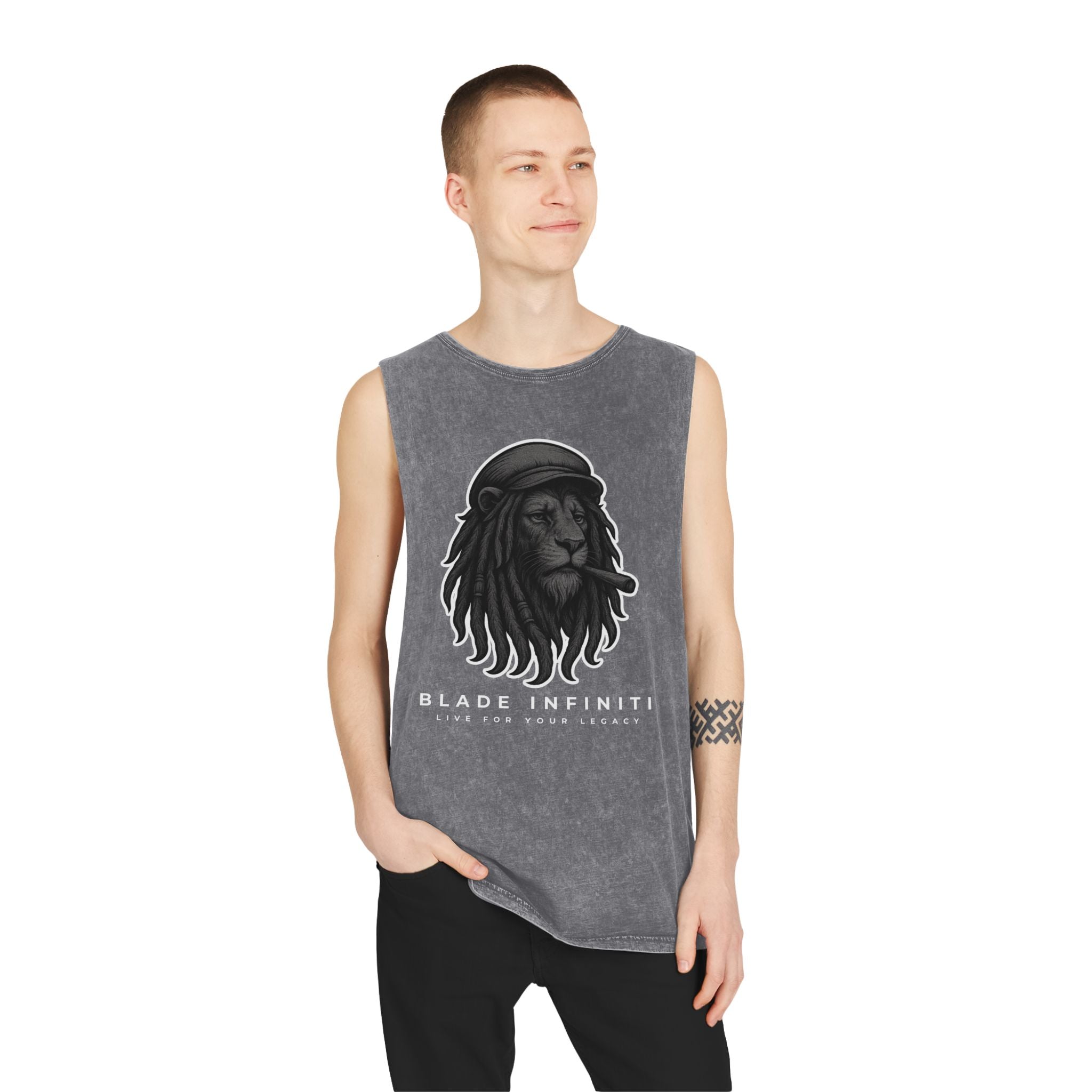 Rasta Lion V2 Tank Top