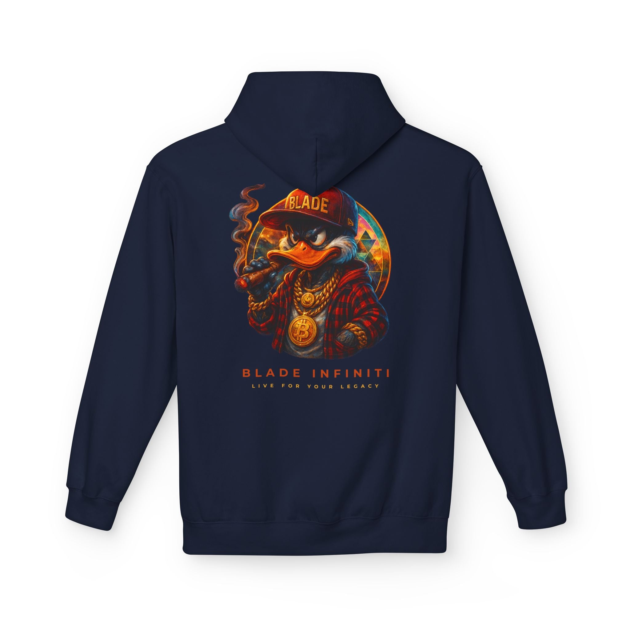 Bladeverse Galactic Weed/Pot Duck Hoodie