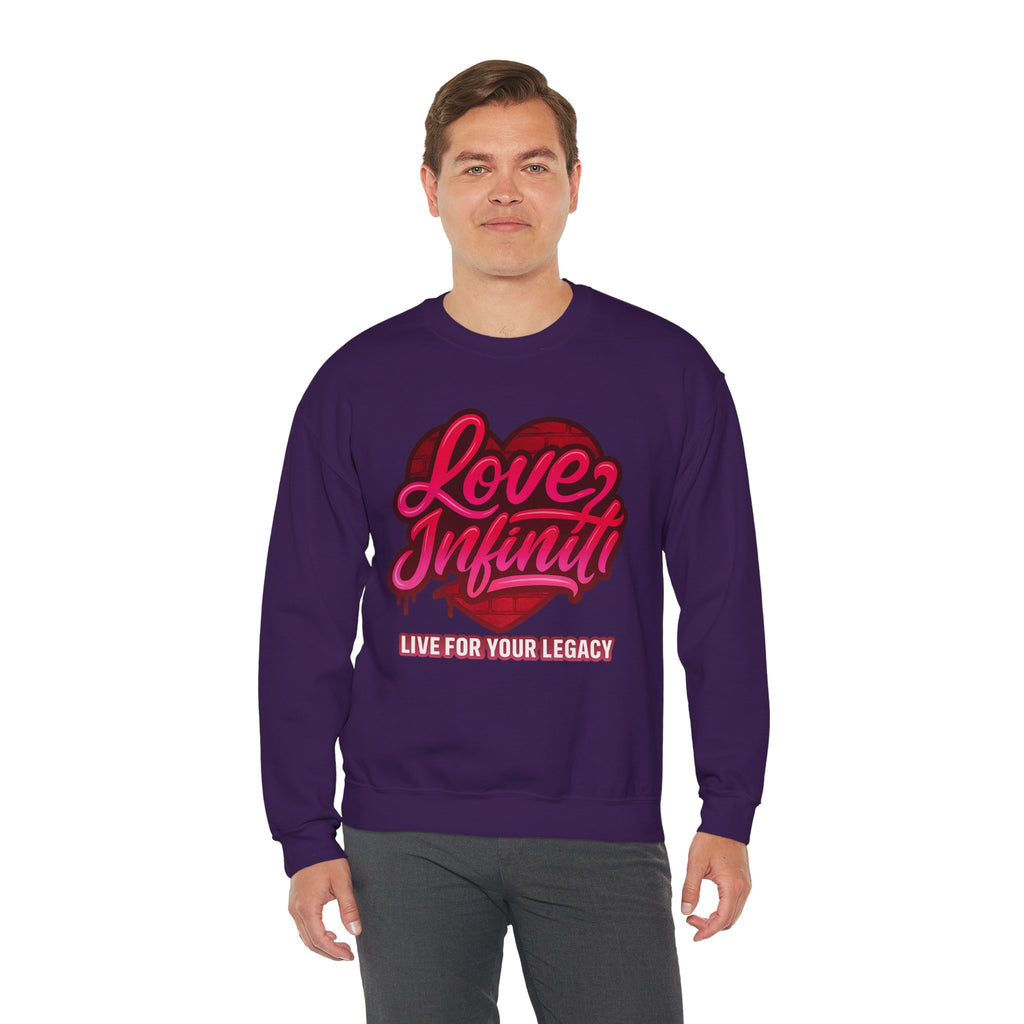 Love, Infiniti Street Vibes Unisex Crewneck Sweater