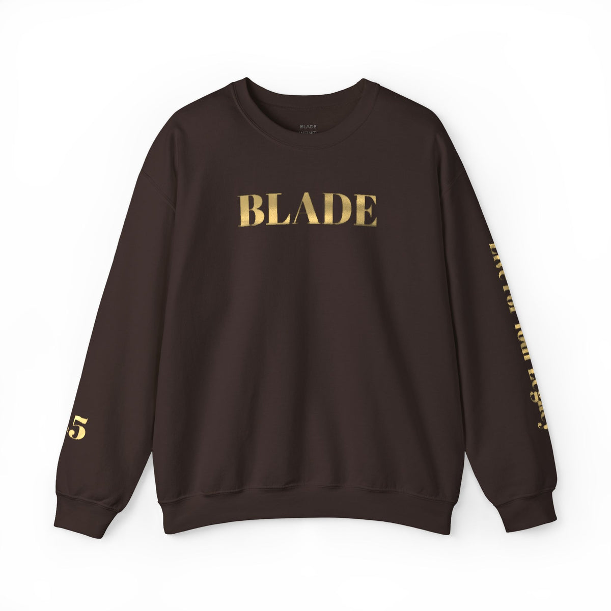 Blade Legacy Metallic Gold Crewneck Sweater