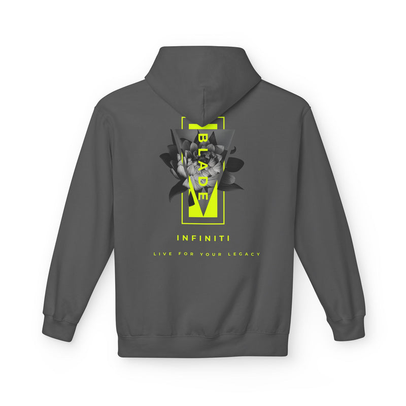 Flora Essence Neon Green TX Floral Hoodie