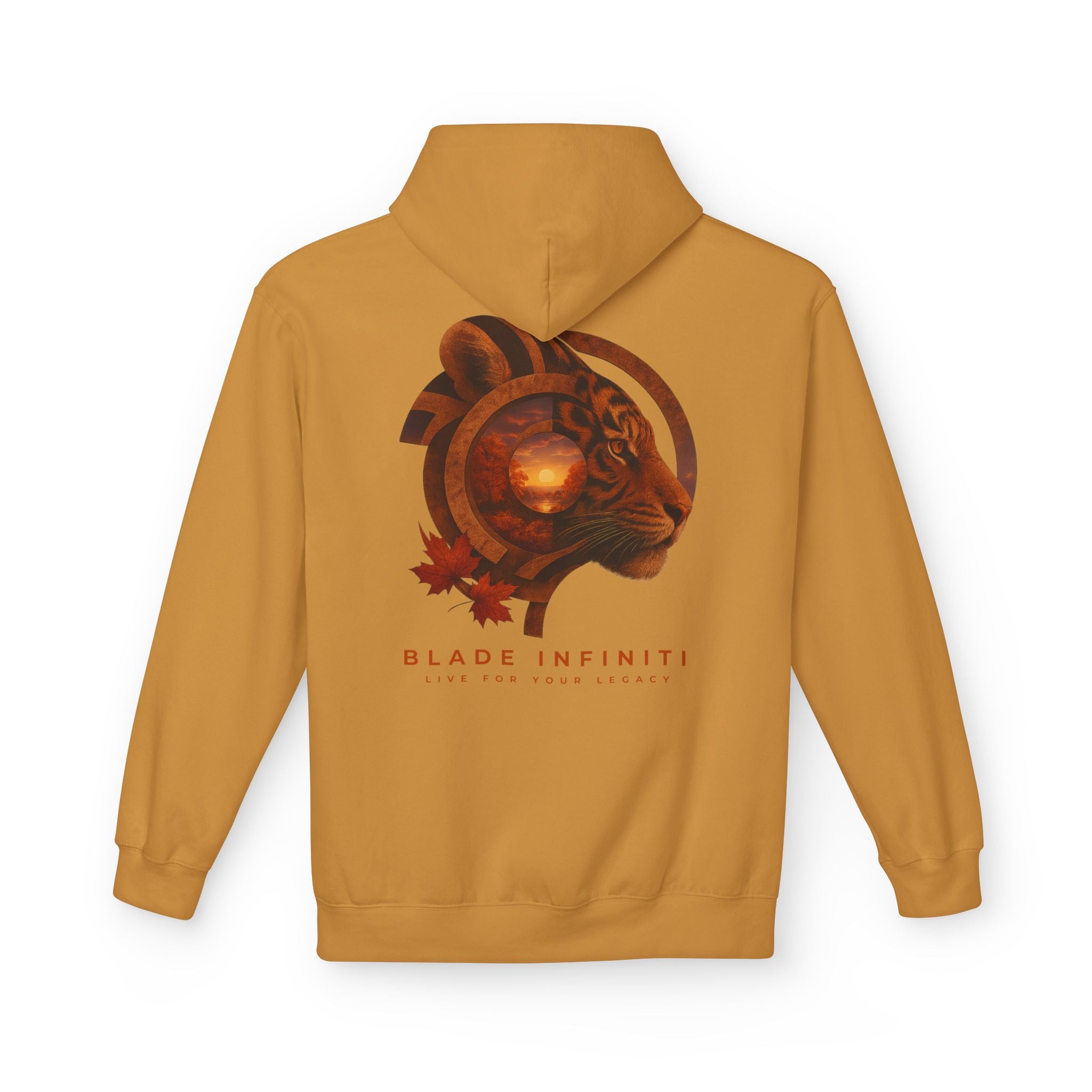 Safari Bloom Tiger Fall Hoodie V2
