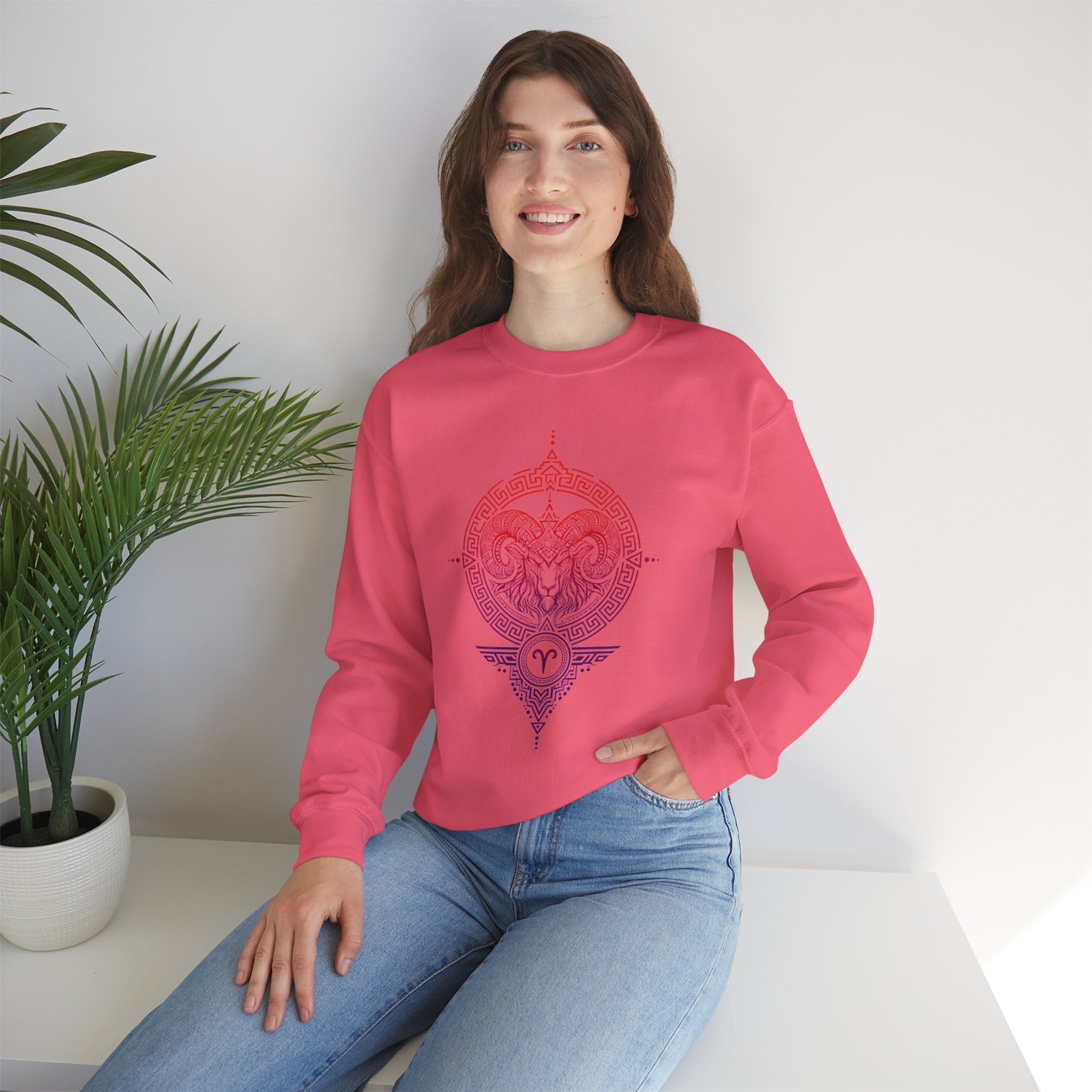 Aries Zodiac Unisex Sweater