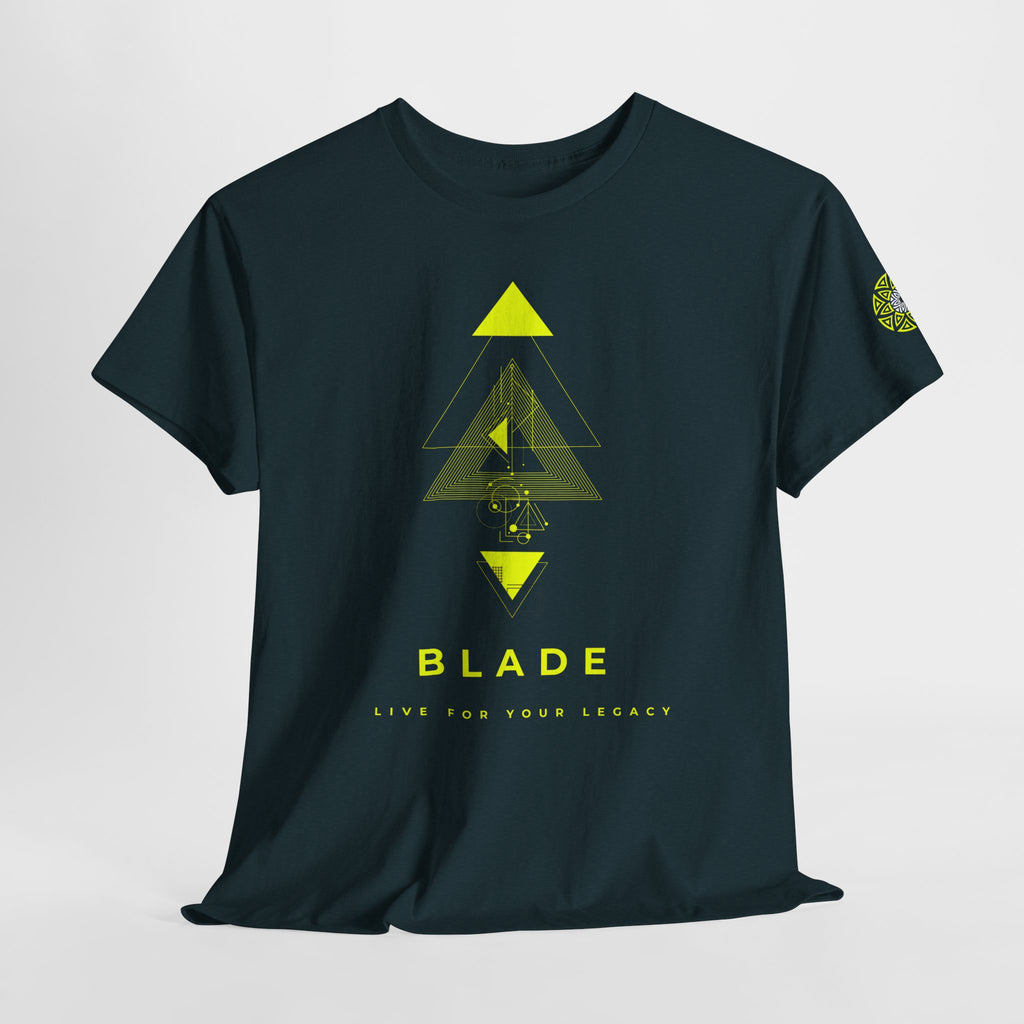 Geometric Odyssey Neon Green TX T-Shirt