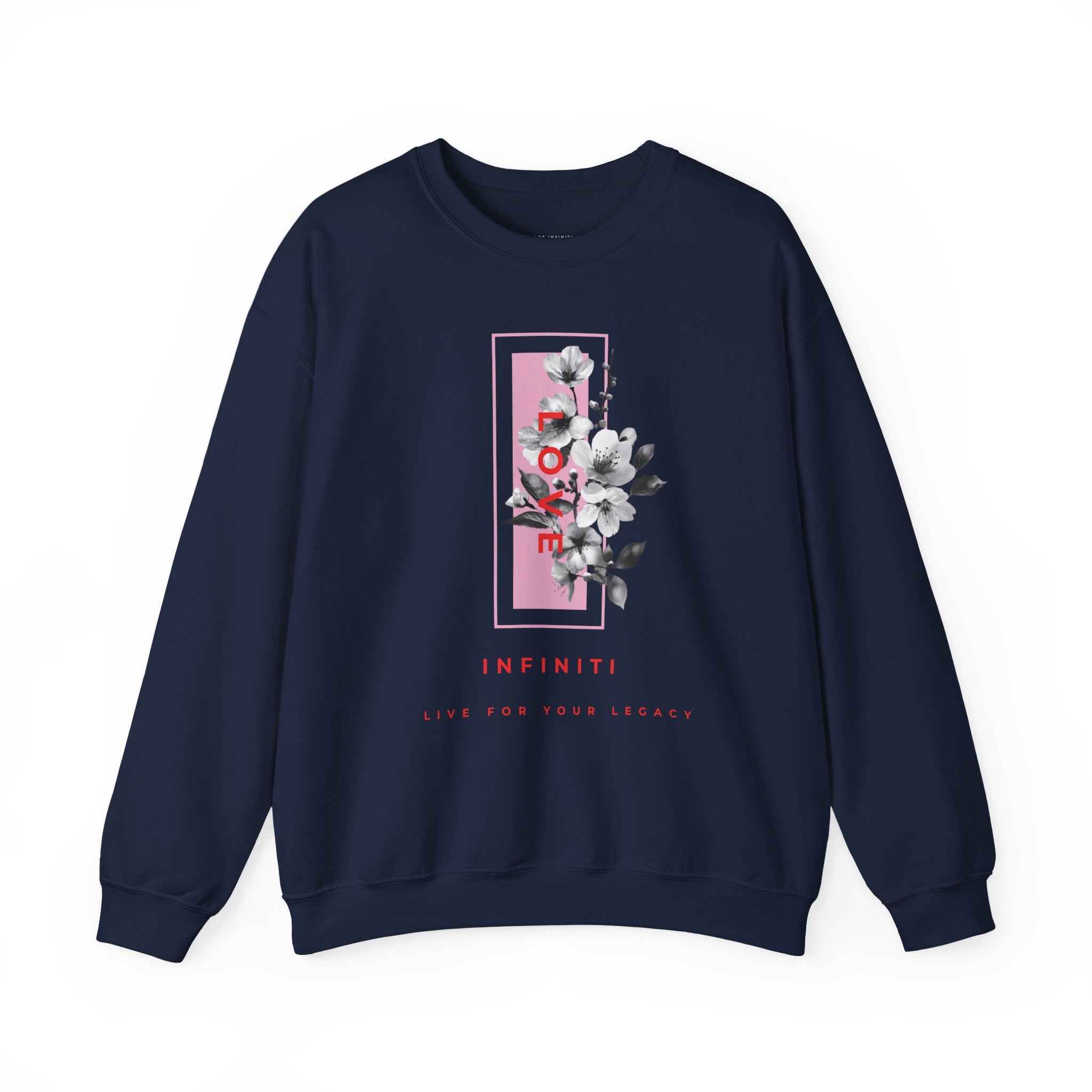 Bloom Bae Red Floral Love, Infiniti Sweater