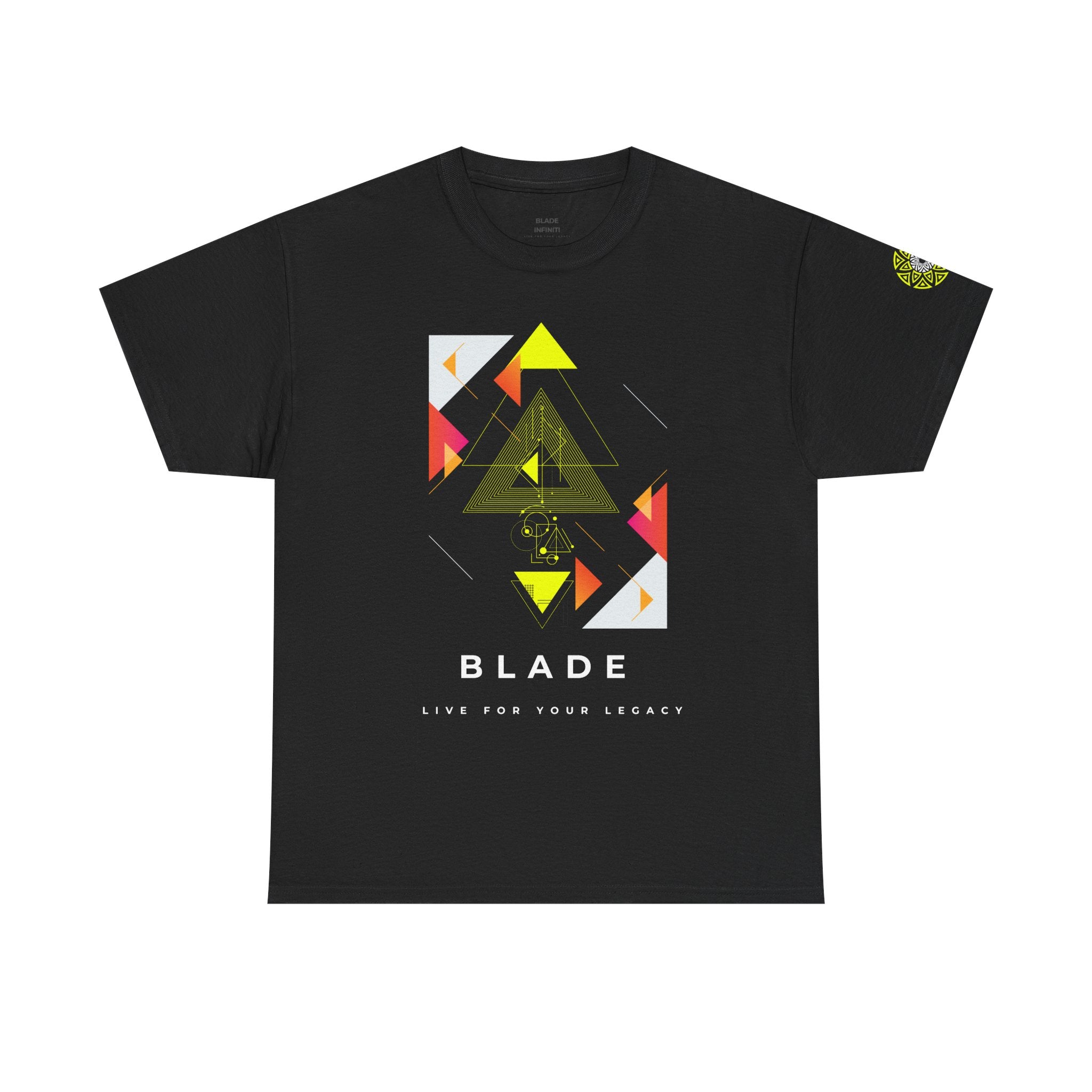 Geometric Odyssey Version 2 Neon Multi T-Shirt