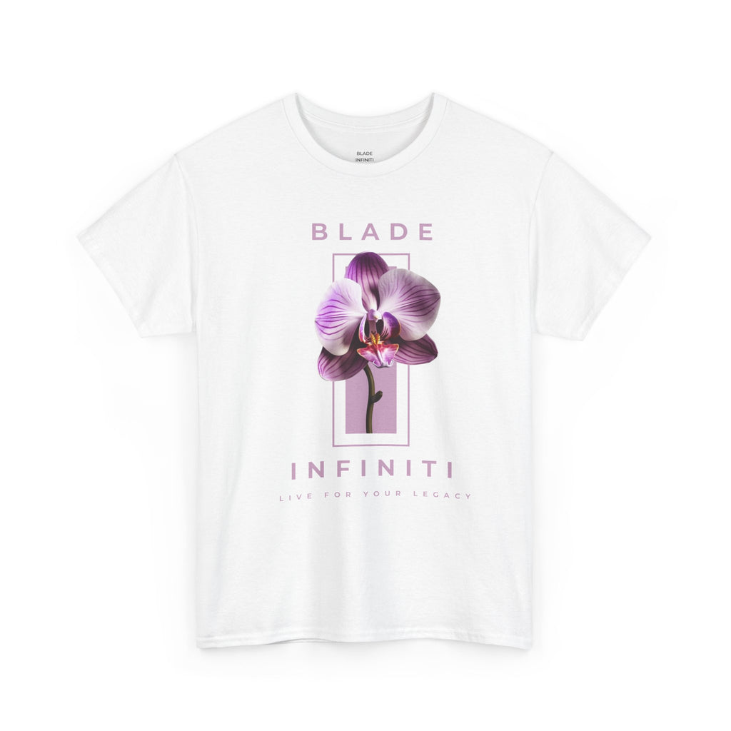 Essence of Infiniti Dainty Purple Floral T-Shirt