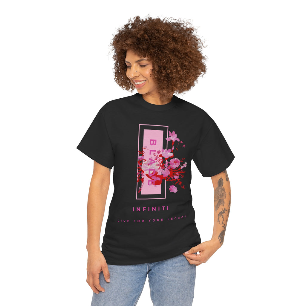 Bloom Bae Pink/Red Floral T-Shirt
