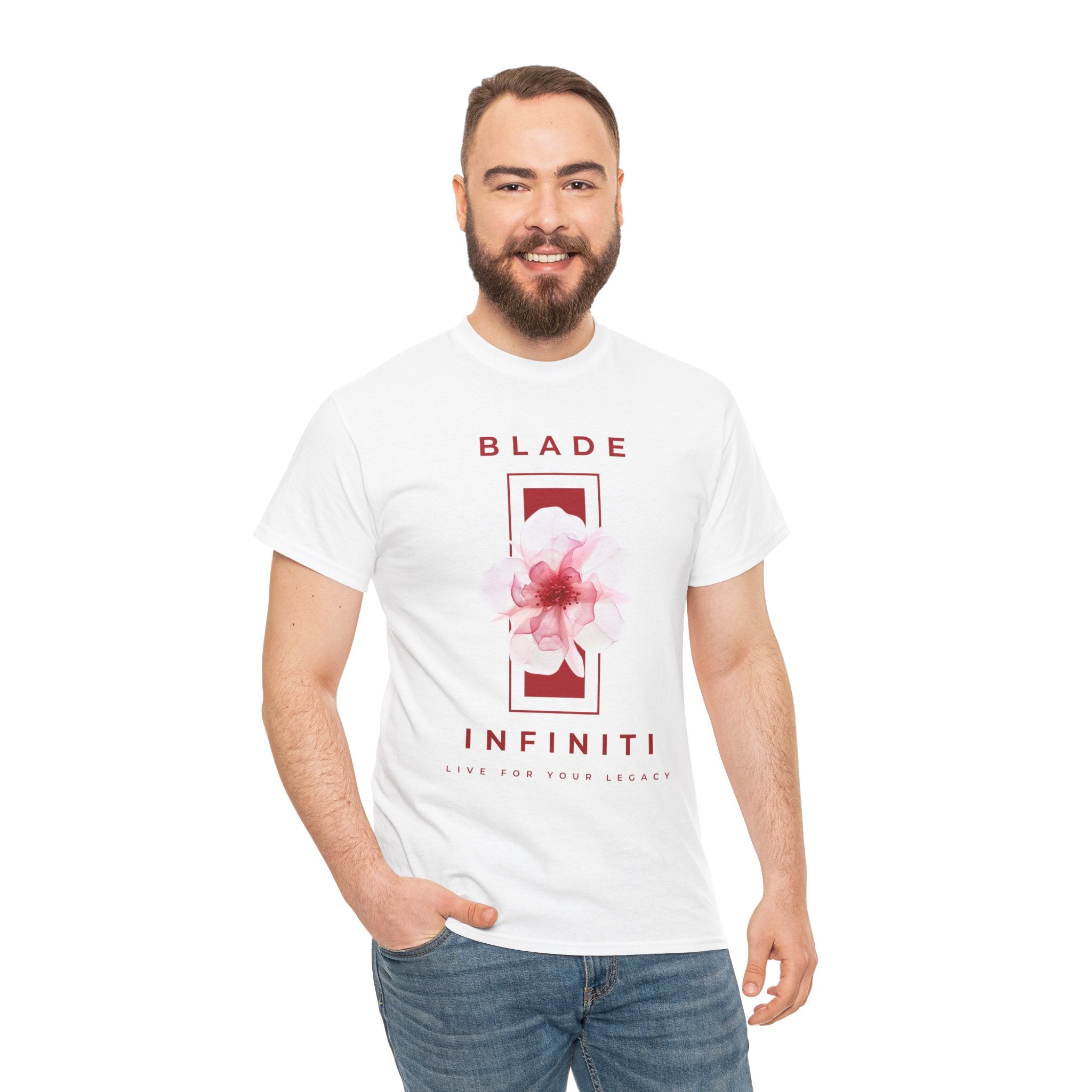 Essence of Infiniti Red/Pink Floral T-Shirt