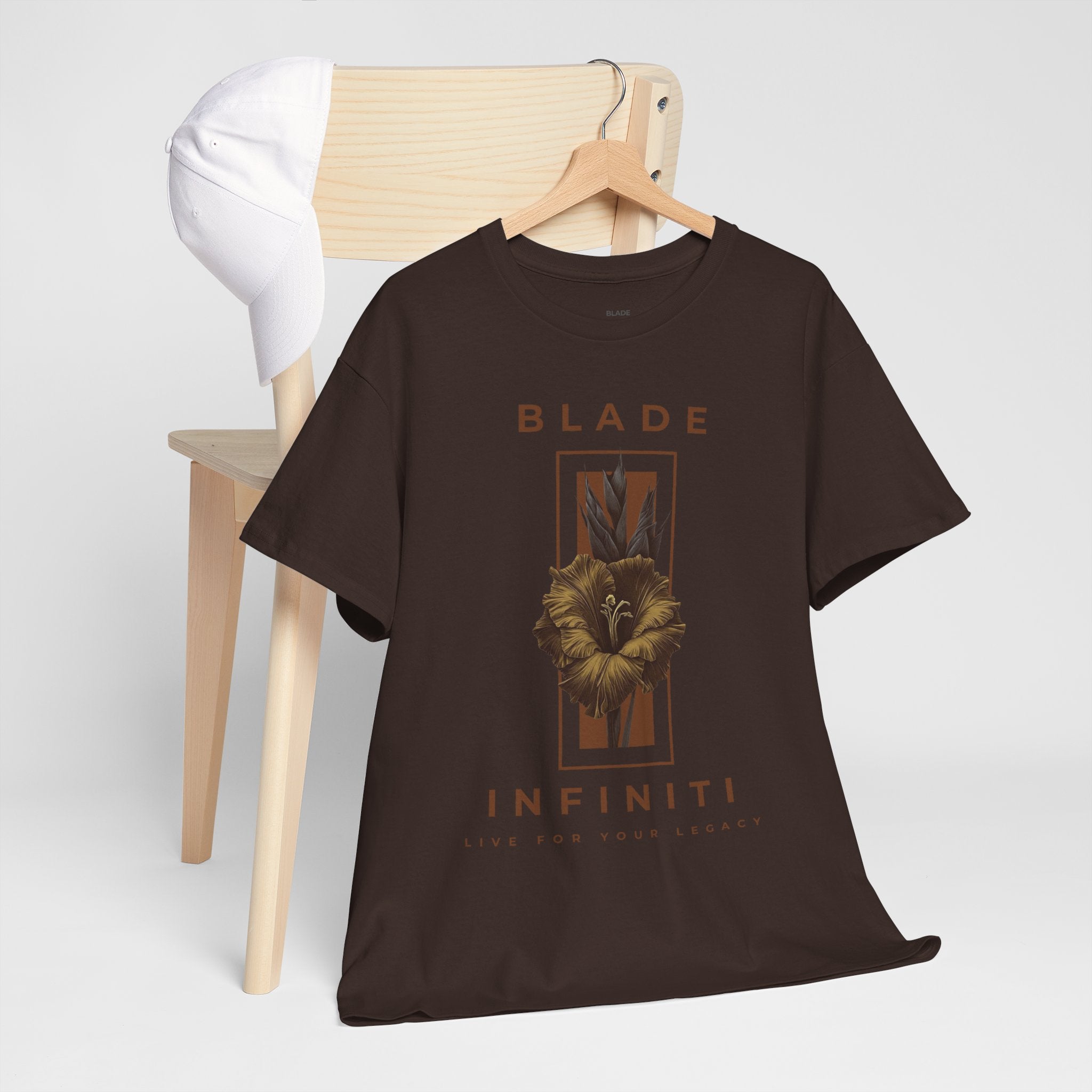 Essence of Infiniti Brown Floral T-Shirt