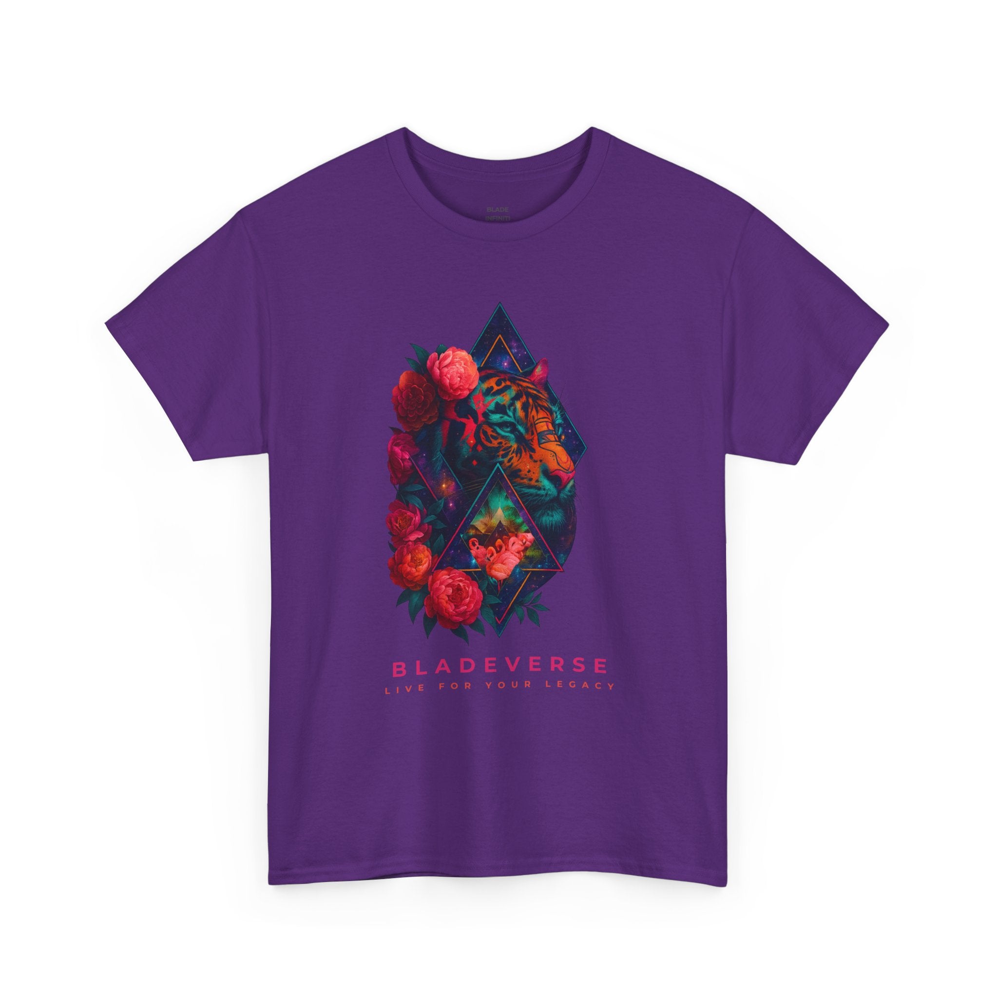 Bladeverse Galactic Floral Tiger T-Shirt