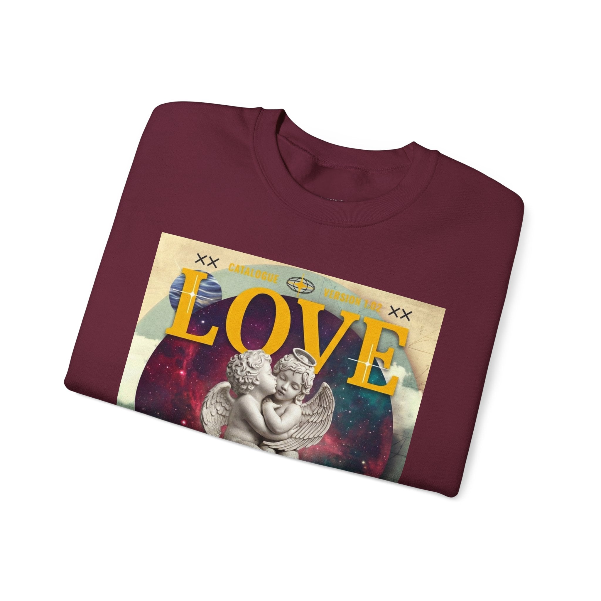 Celestial Love, Infiniti Unisex Crewneck Sweater