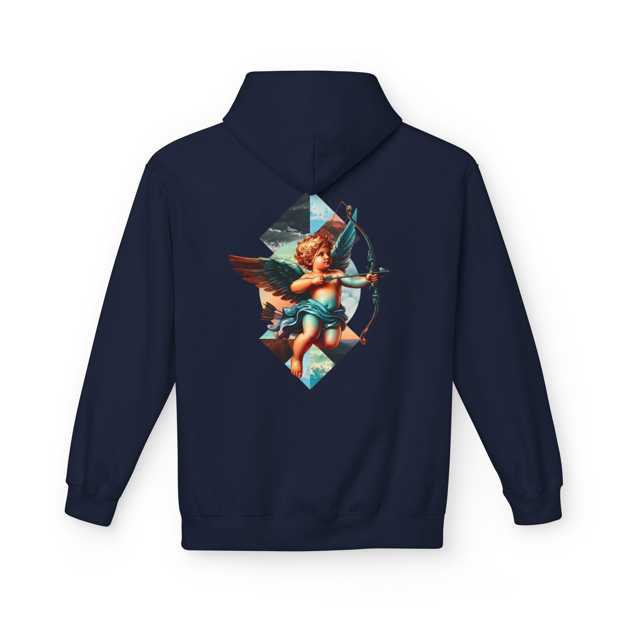 Cupid's Bow Blue + Arrow - Love, Infiniti Hoodie
