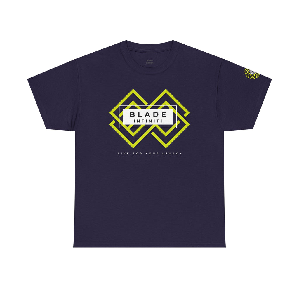 Geometric Odyssey Version 4 Neon Green T-Shirt