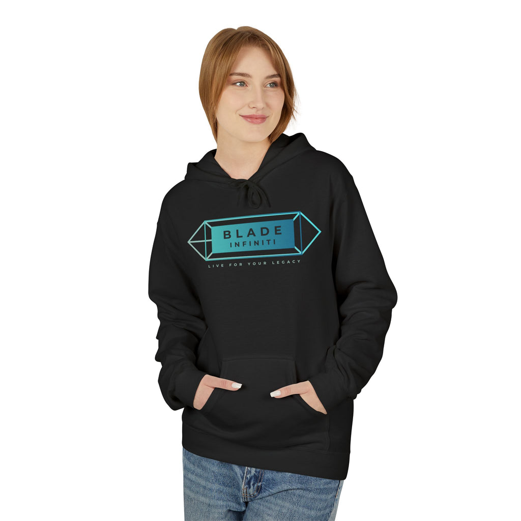 Cupid's Bow Blue + Arrow - Love, Infiniti Hoodie