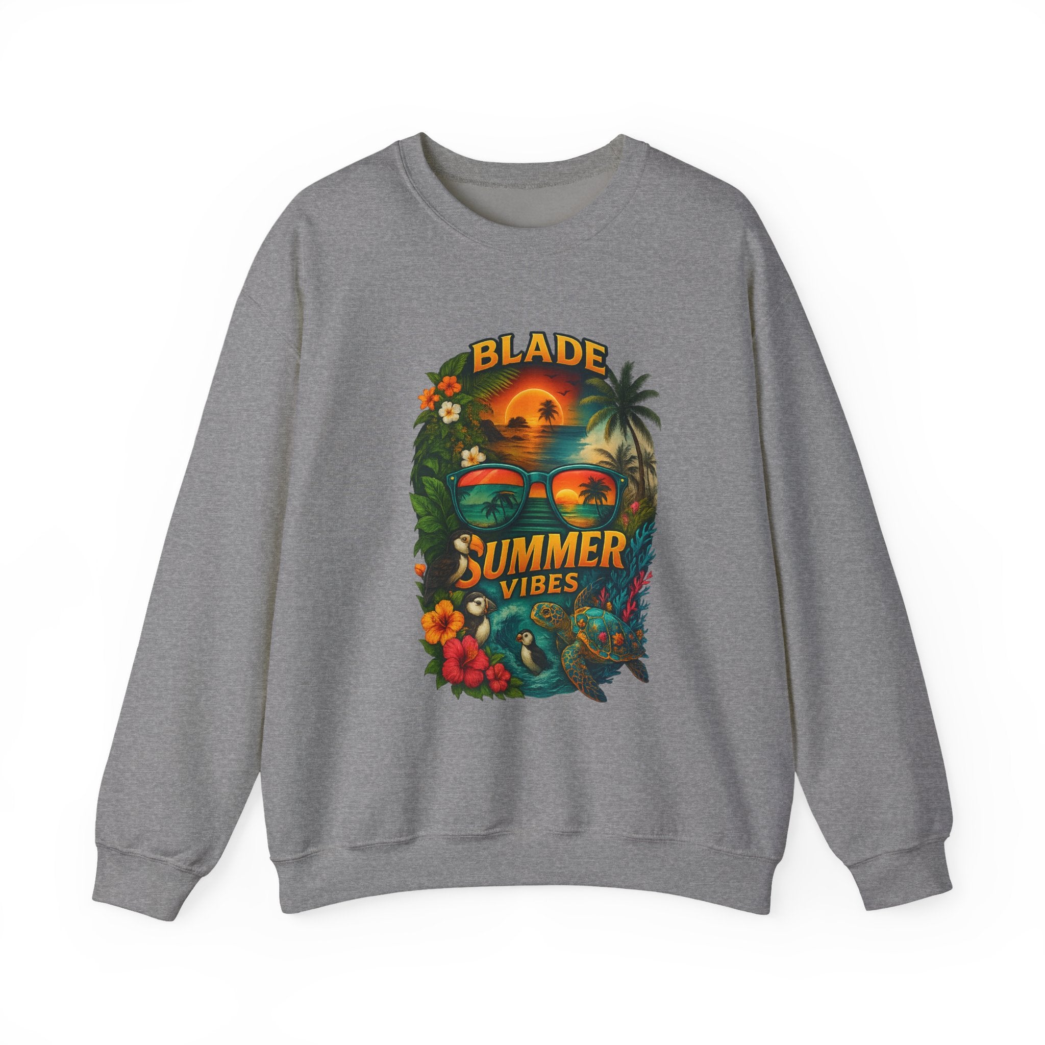 Blade Summer Vibes Unisex Crewneck Sweater