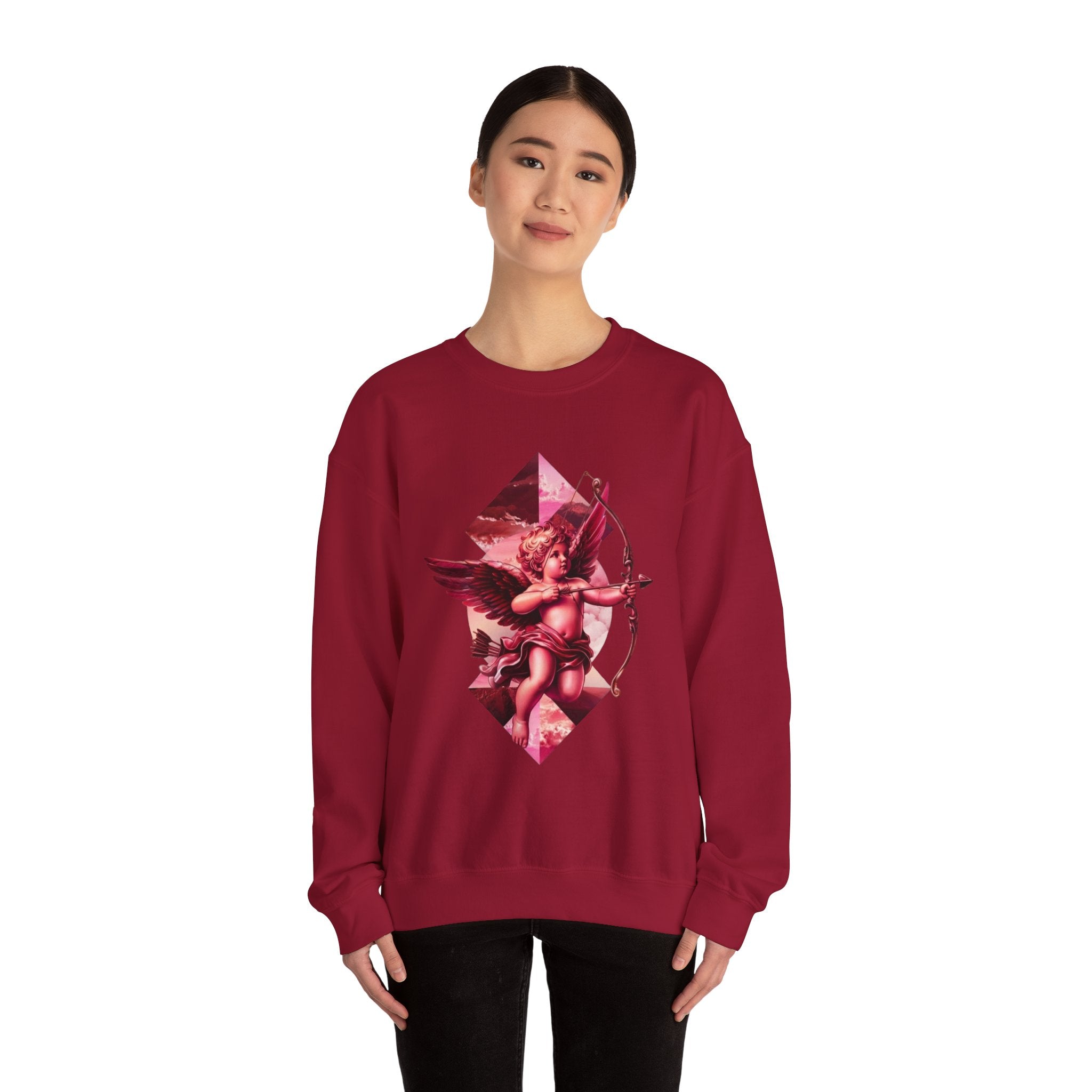 Cupid's Bow + Arrow - Love, Infiniti Unisex Crewneck Sweater